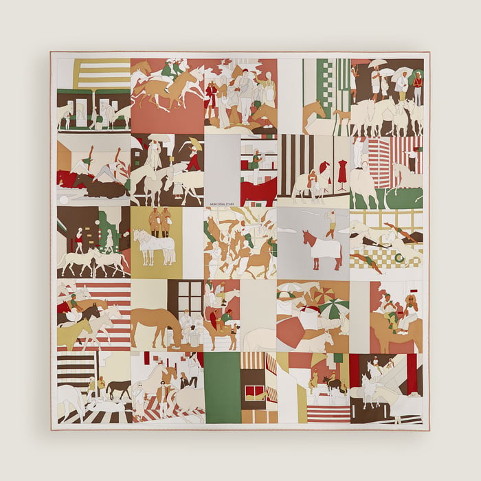 Mon Cheval Et Moi Scarf 90
