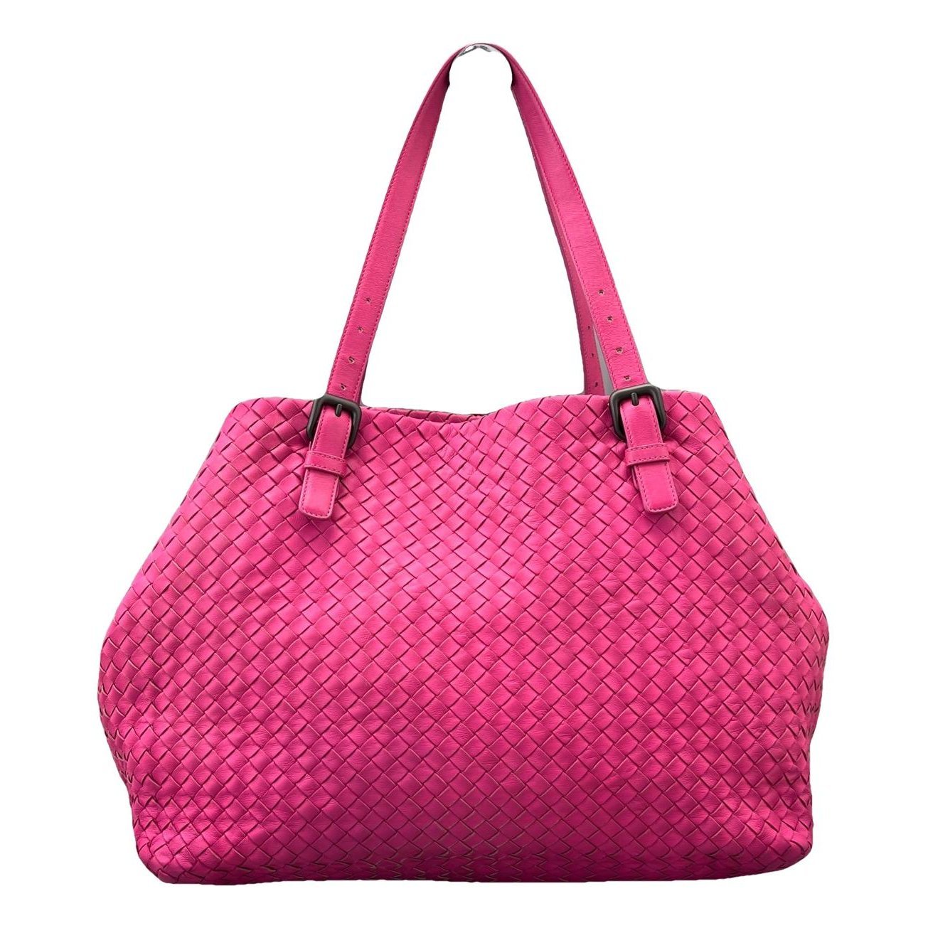 Parachute leather handbag