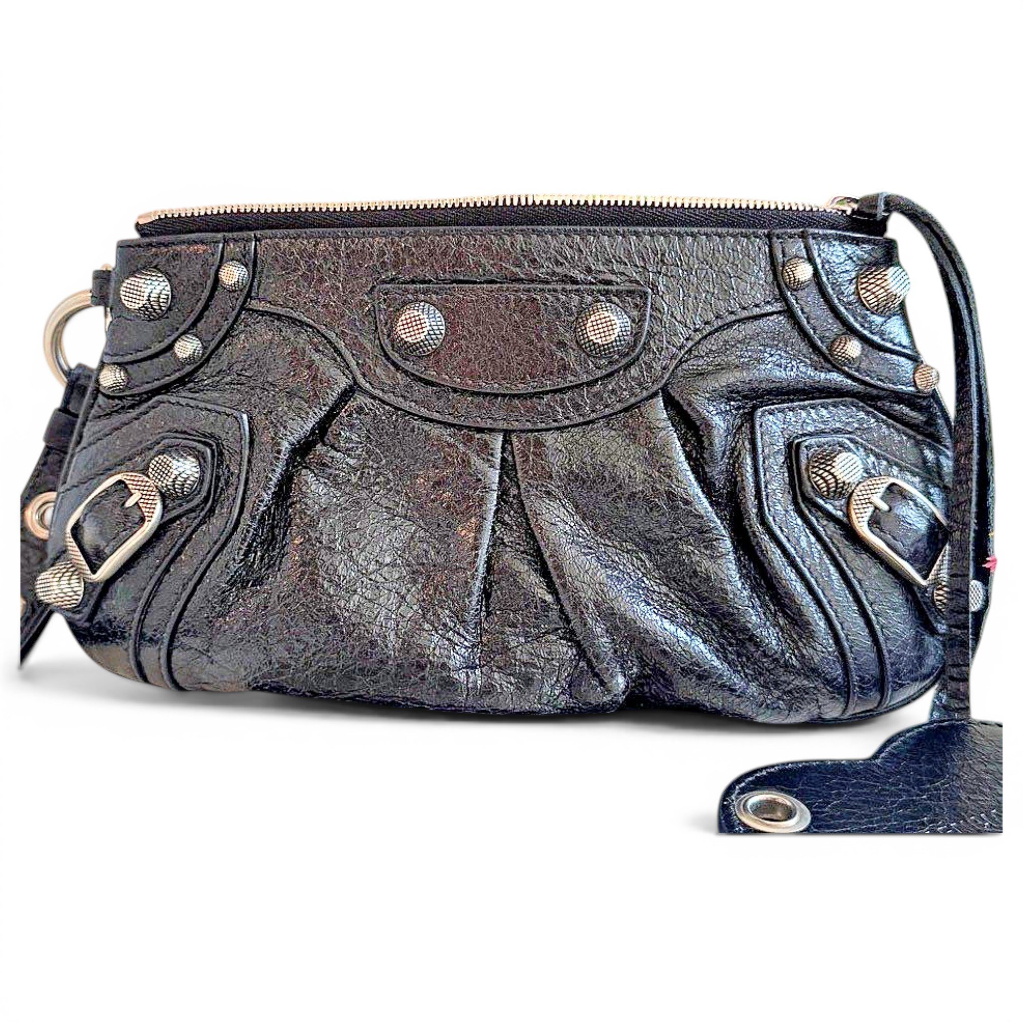 Balenciaga Cagole Sling leather crossbody bag