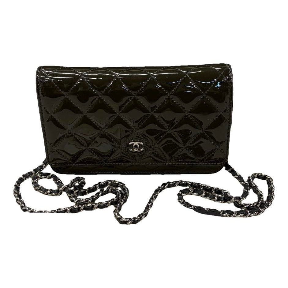 Wallet On Chain Timeless/Classique leather handbag