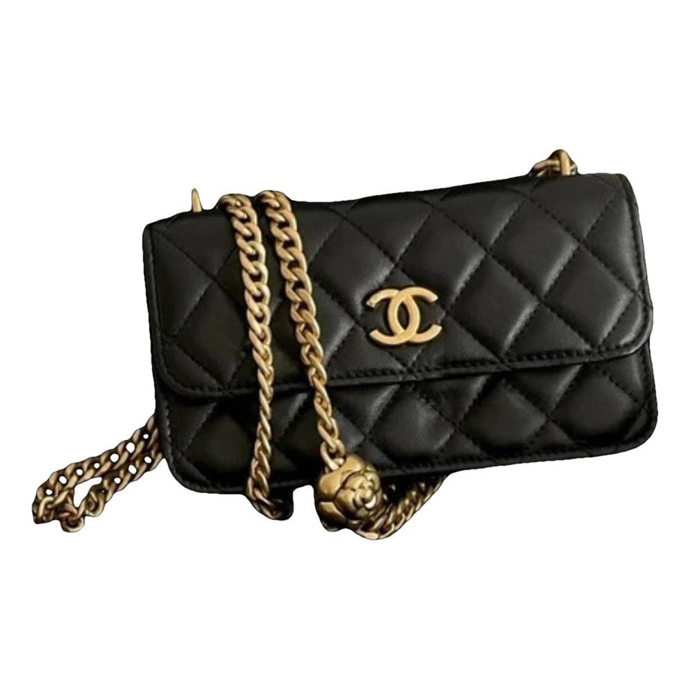 Wallet On Chain Timeless/Classique leather handbag