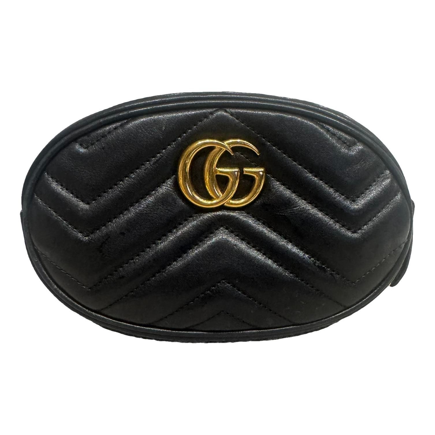 Marmont leather clutch bag