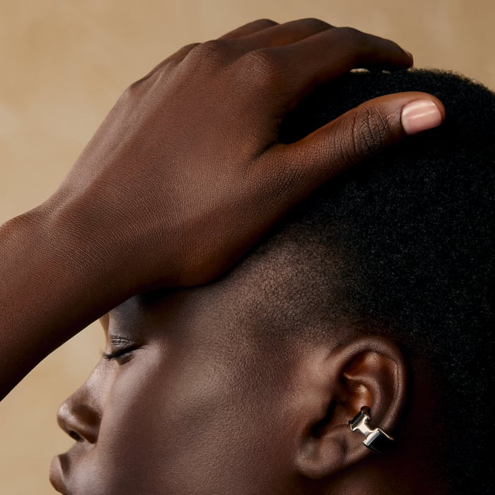Noir Olympe Ear Cuff, Small Model