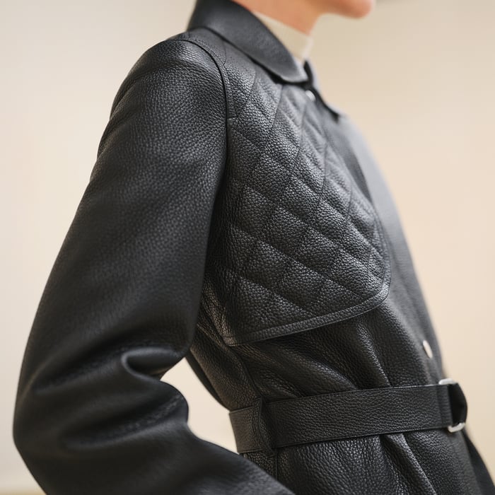 Noir Trench Coat