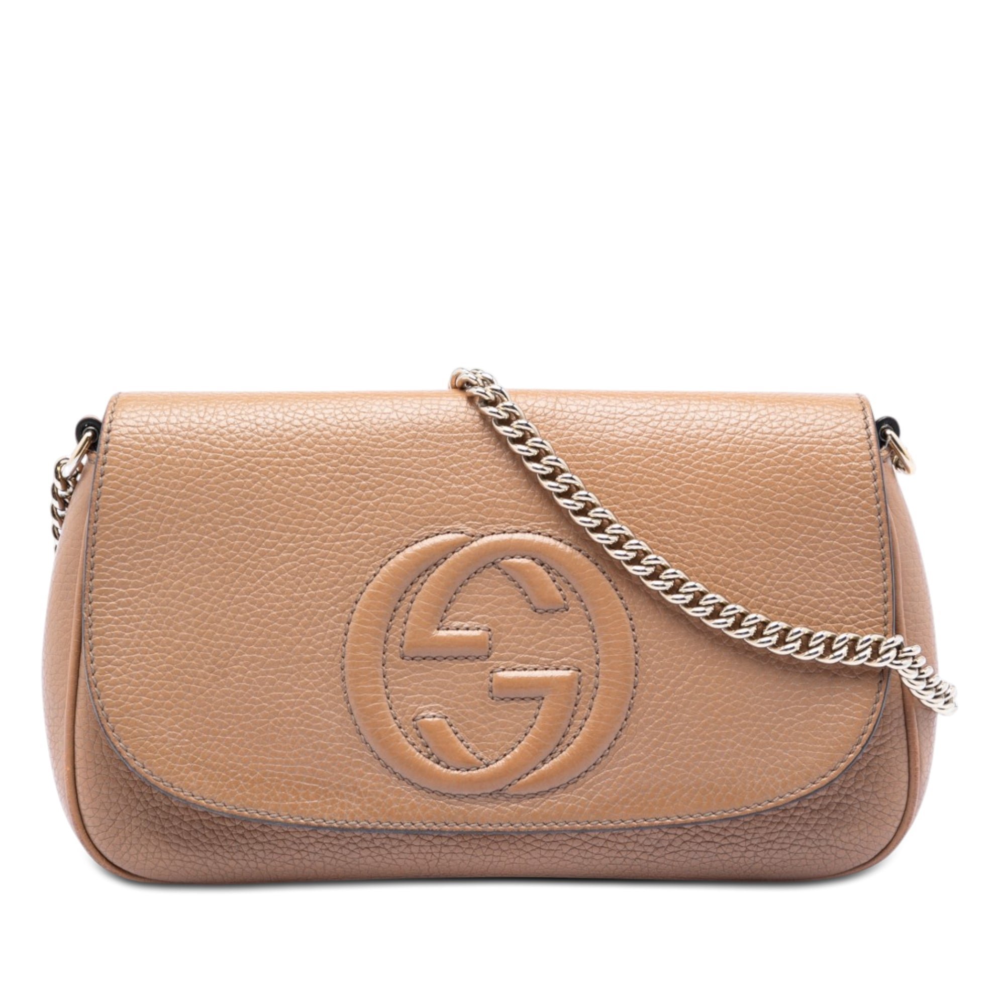 Leather crossbody bag