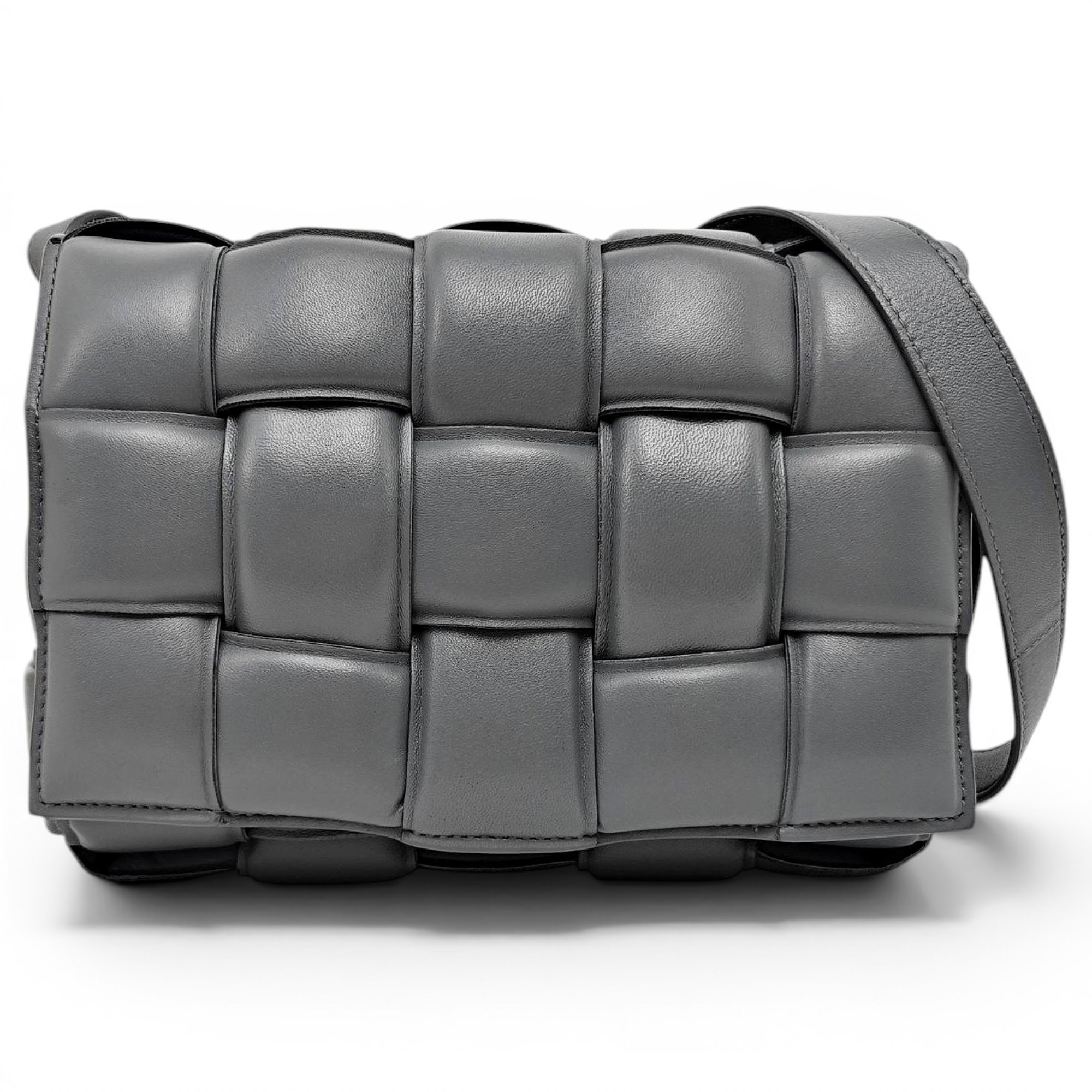 Cassette Padded leather crossbody bag