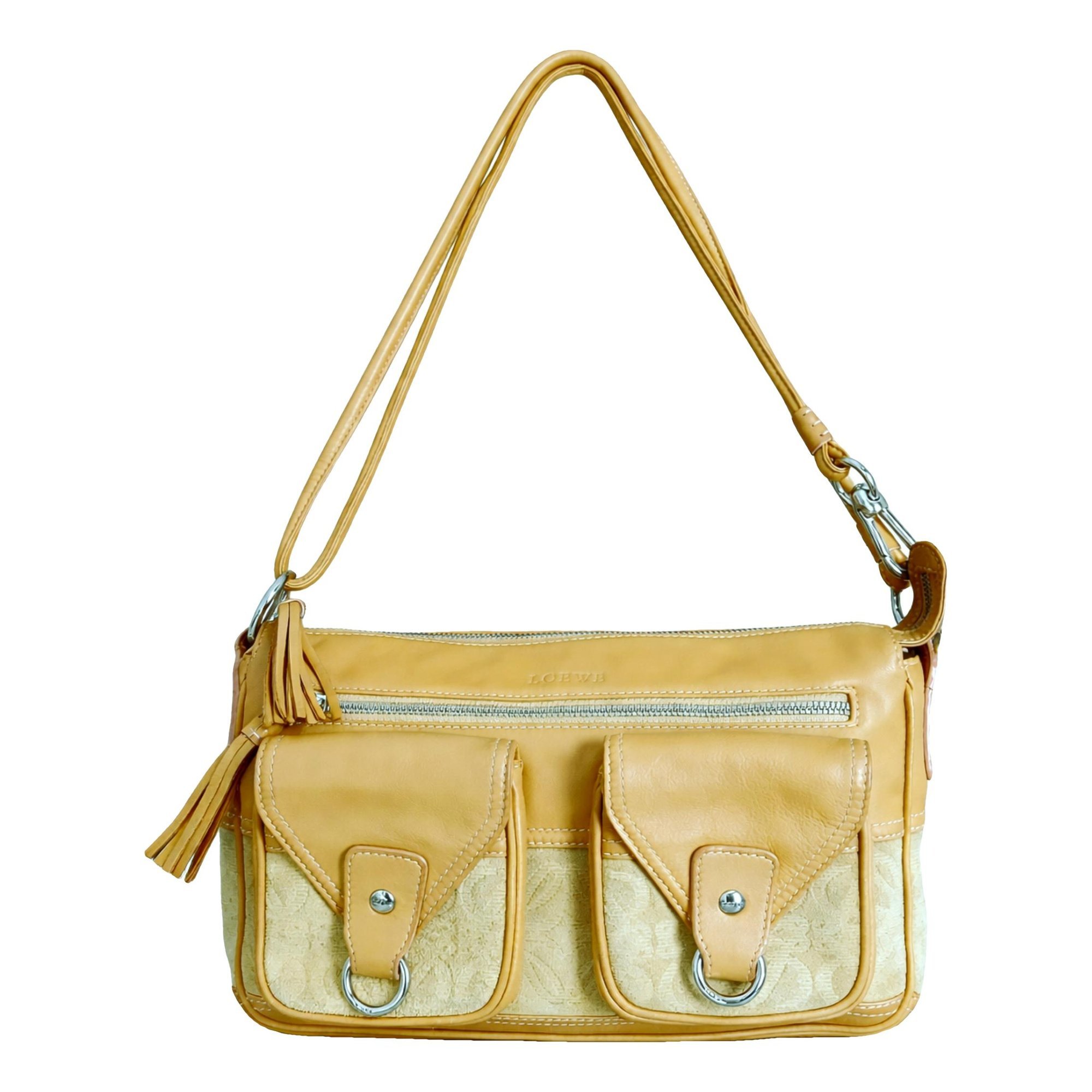 Leather handbag