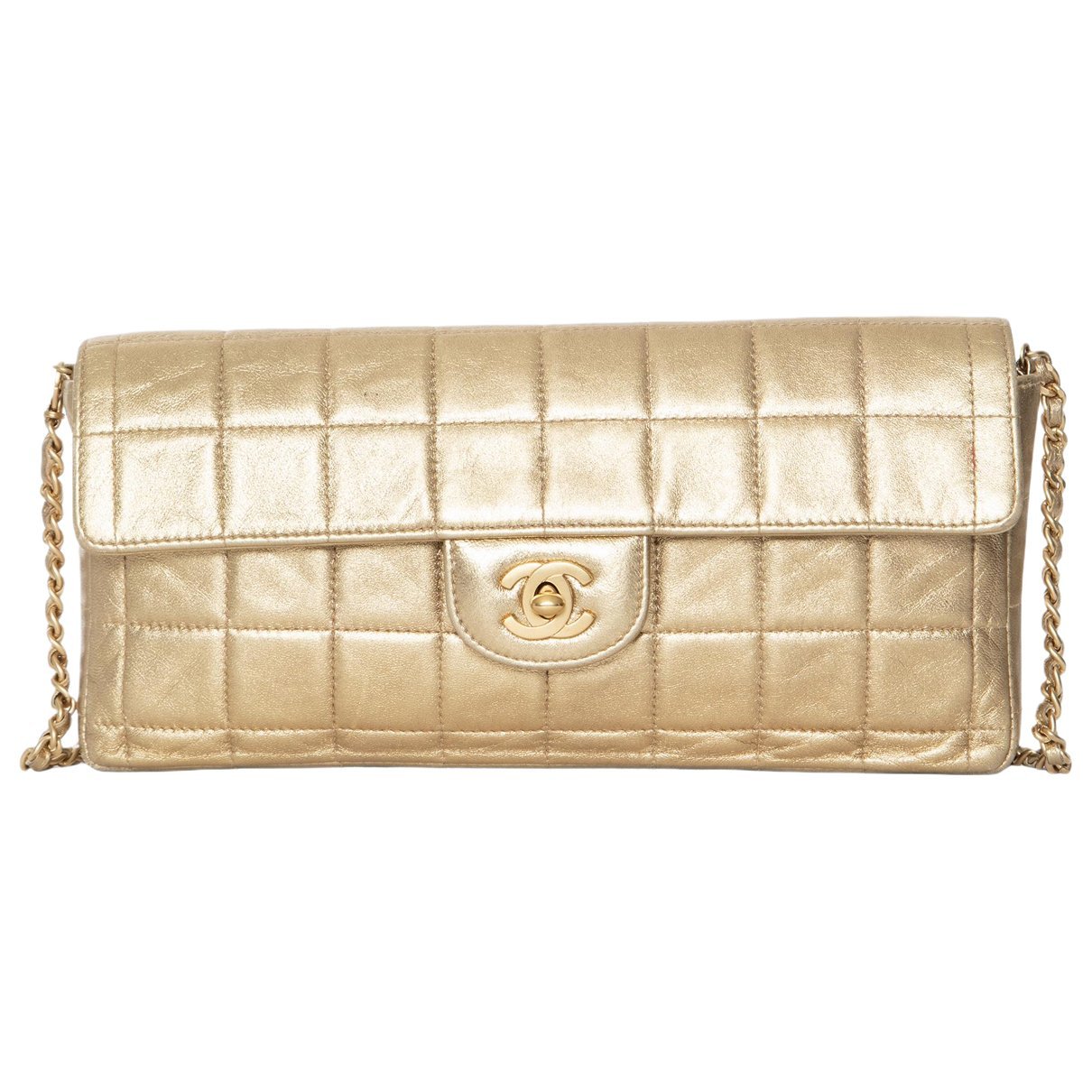 East West Chocolate Bar leather handbag