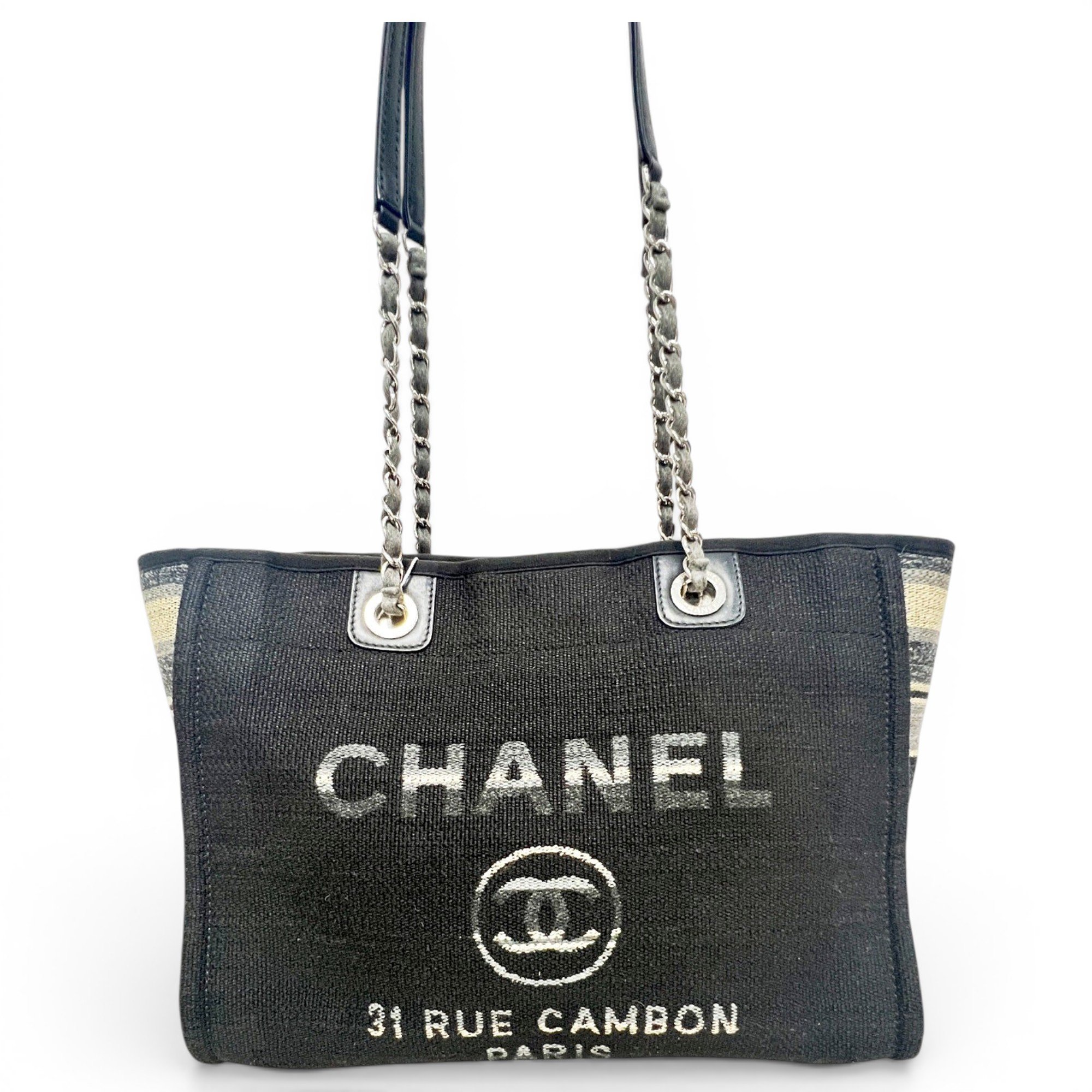 Deauville Chain cloth tote