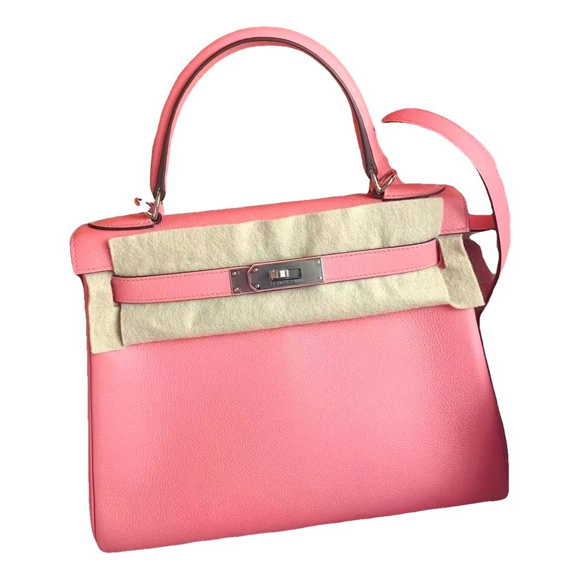 Kelly 28 leather handbag