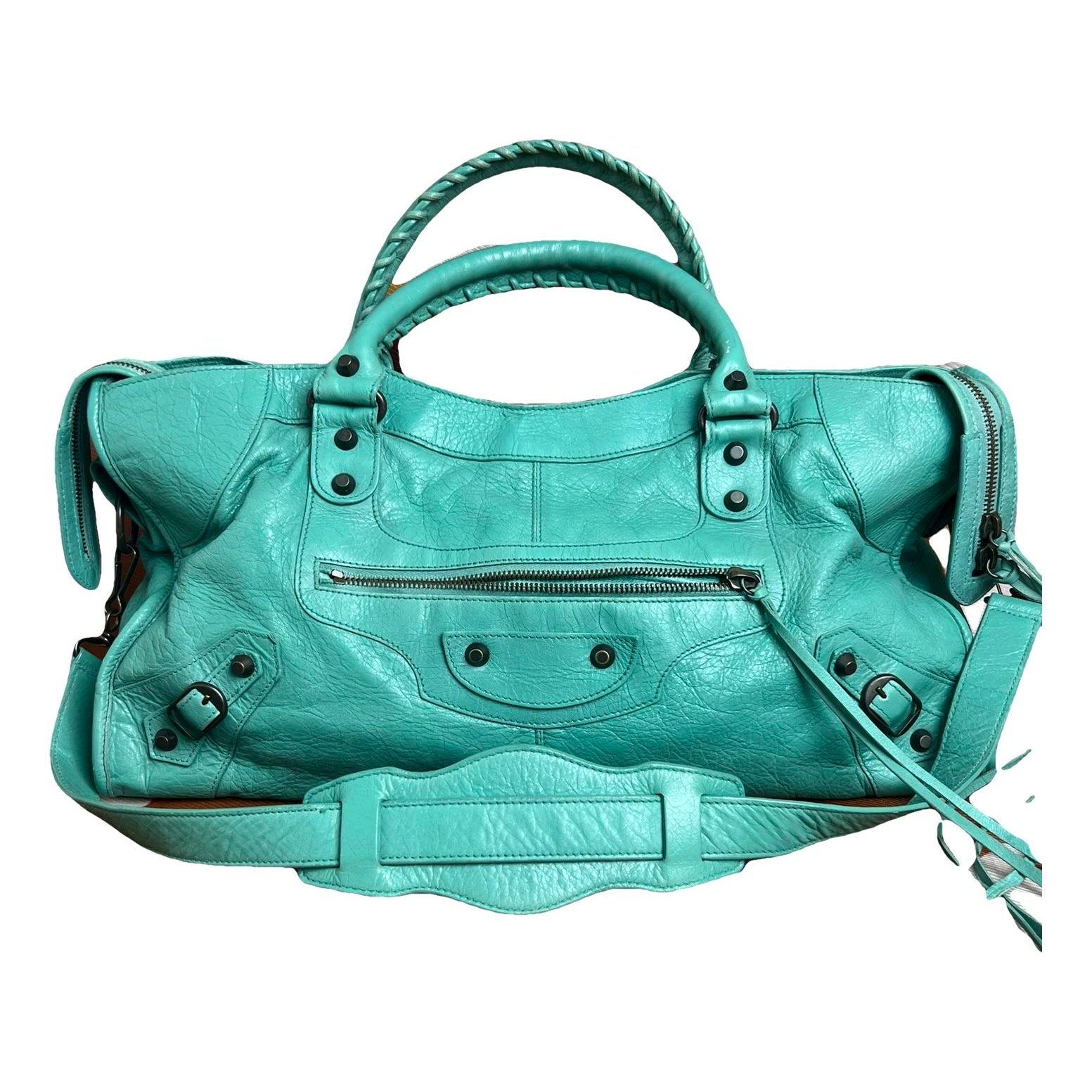 Balenciaga City leather handbag