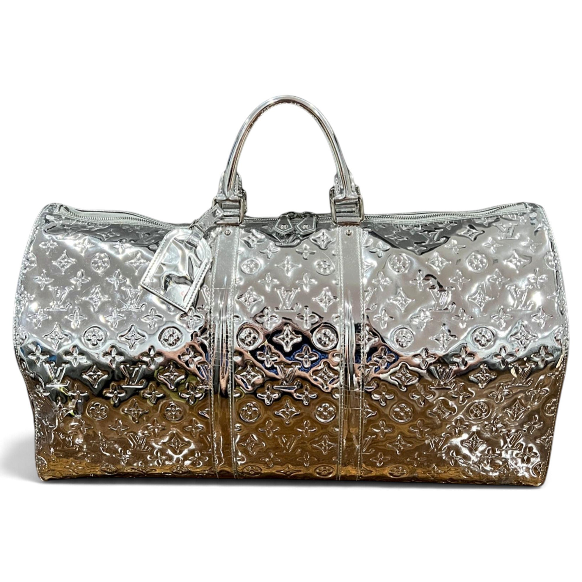 Vinyl handbag