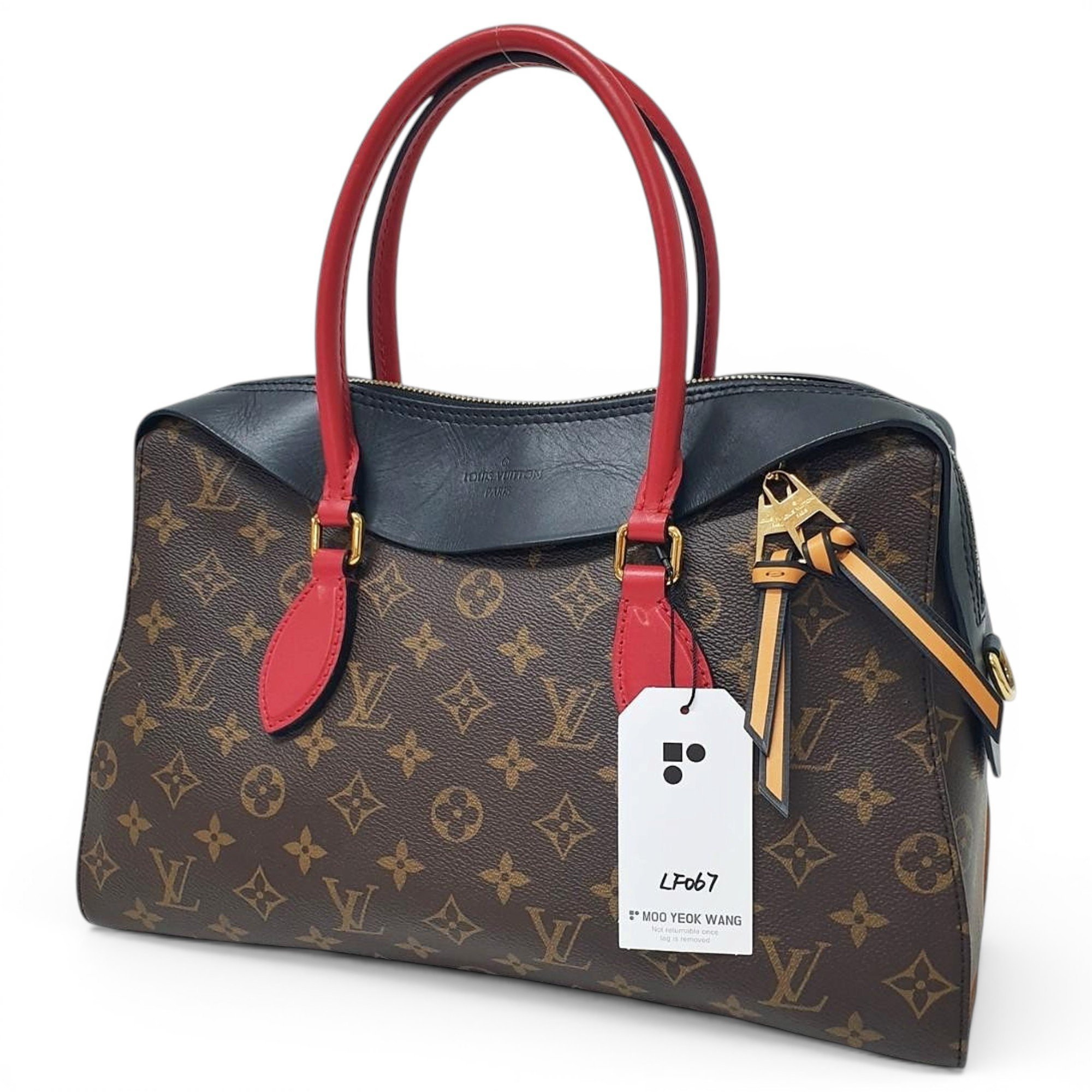 Leather handbag