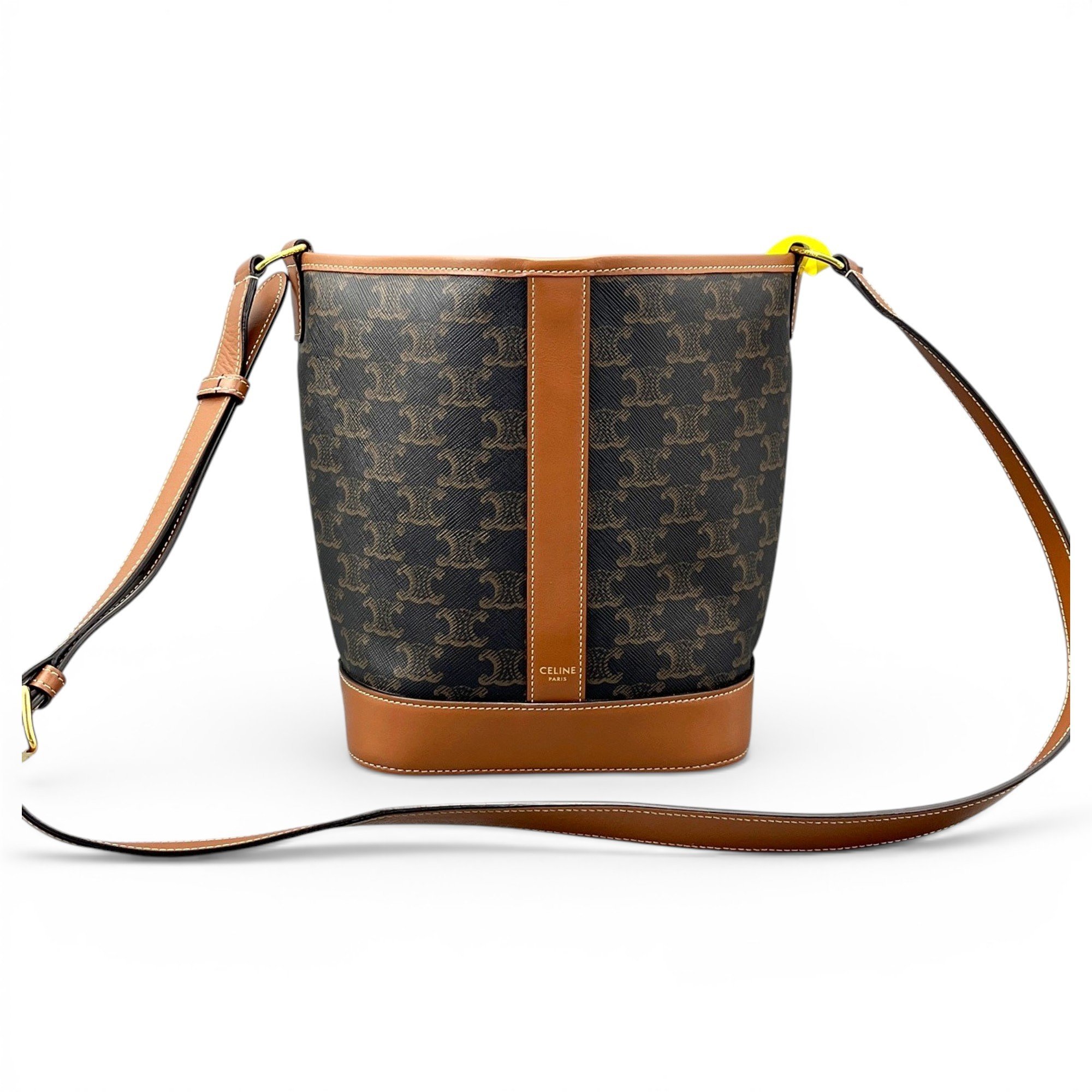 SAC SEAU leather handbag