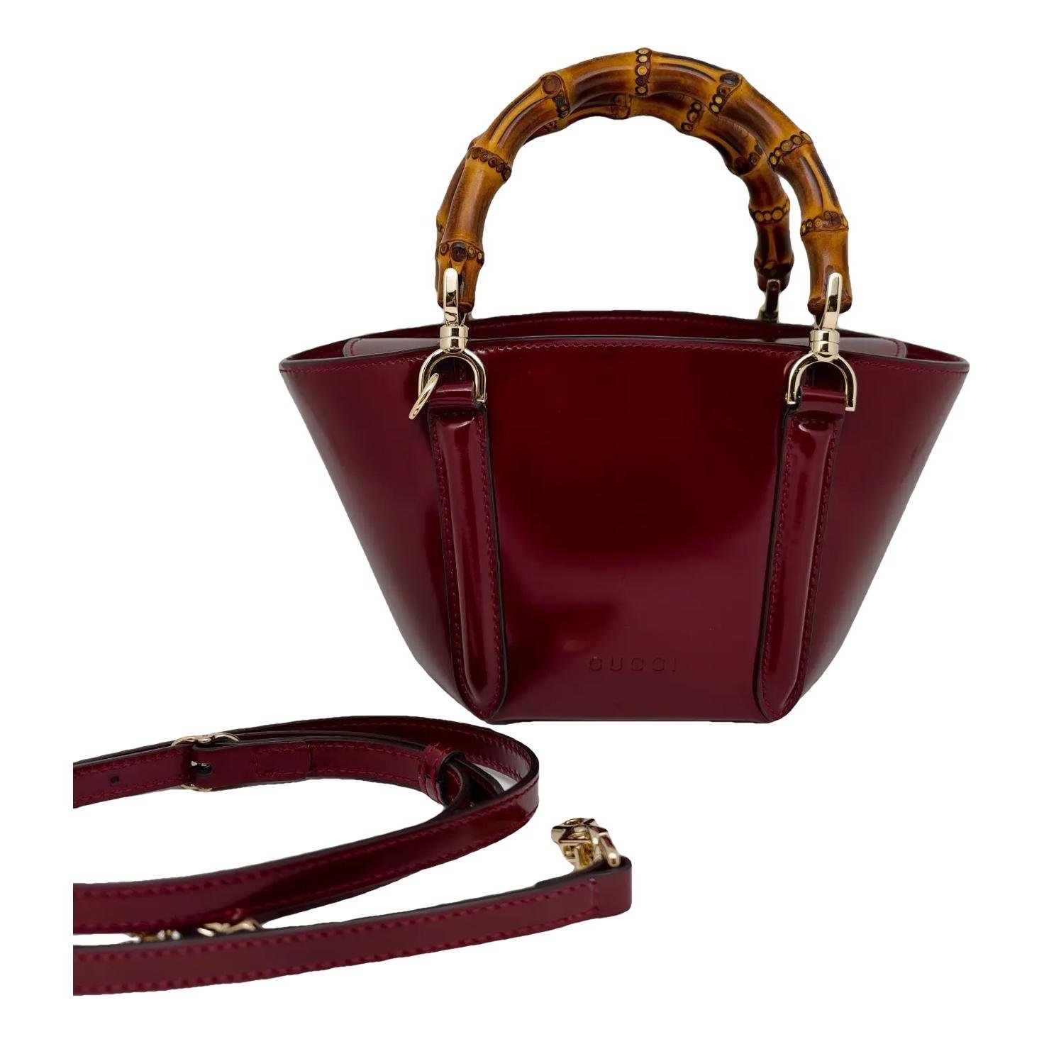 New Bamboo leather handbag