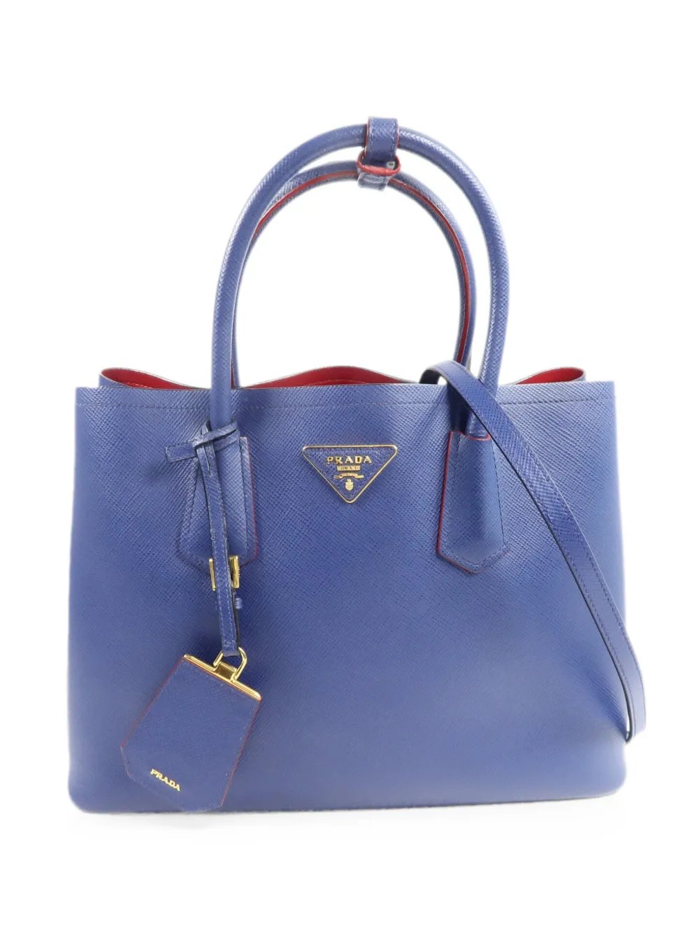 Saffiano leather tote bag