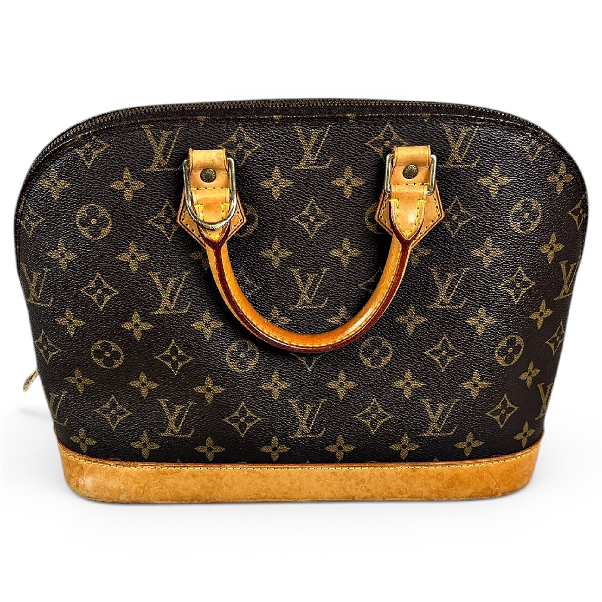 Alma leather handbag