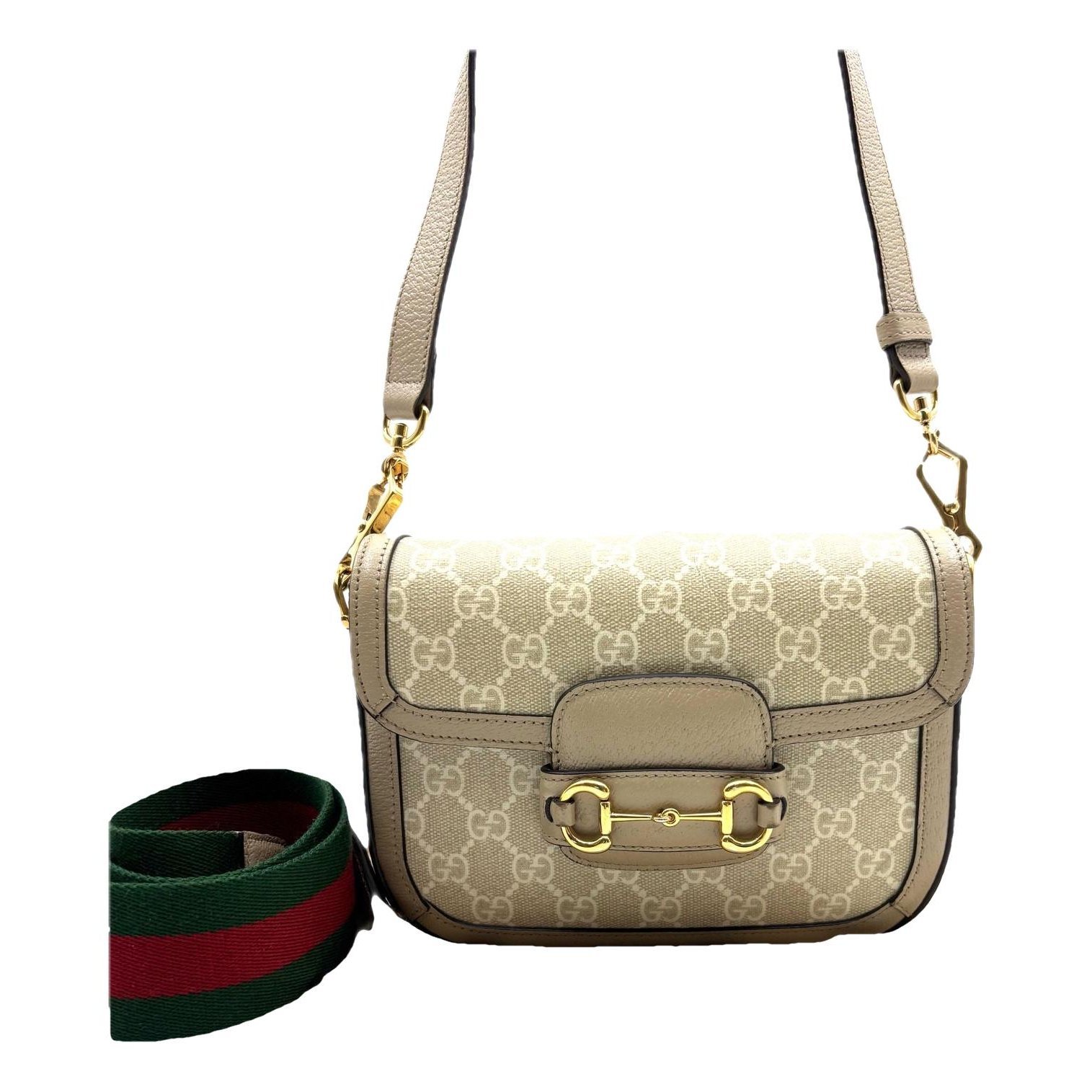 Horsebit 1955 Flap cloth handbag