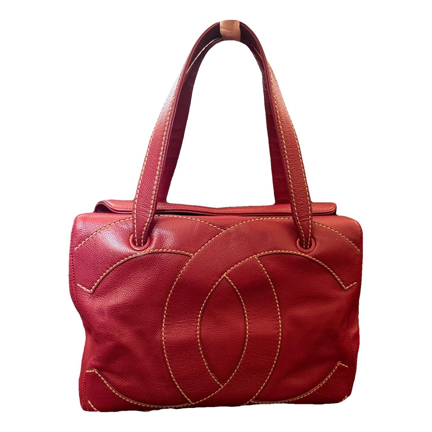 Leather handbag