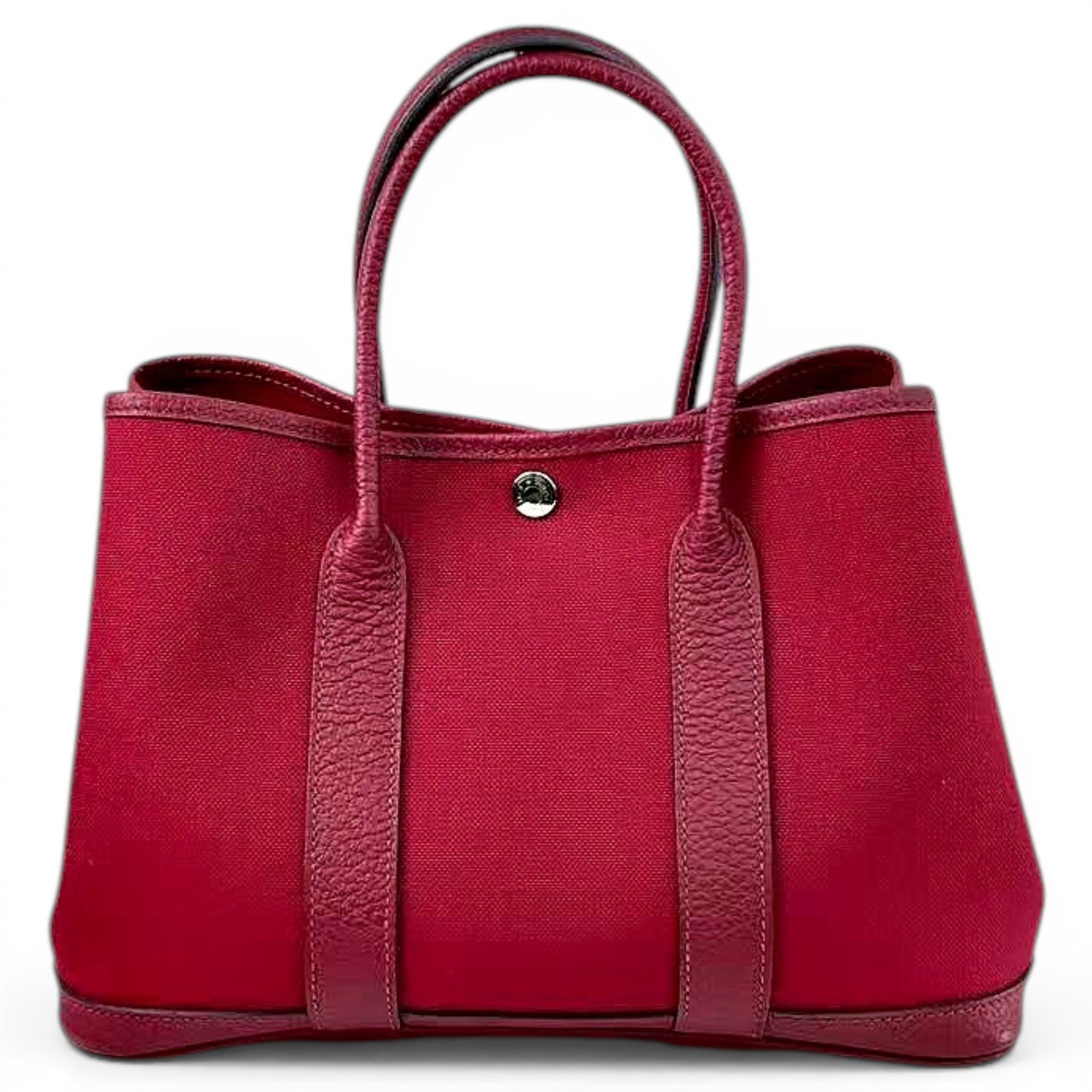 Garden Party leather handbag