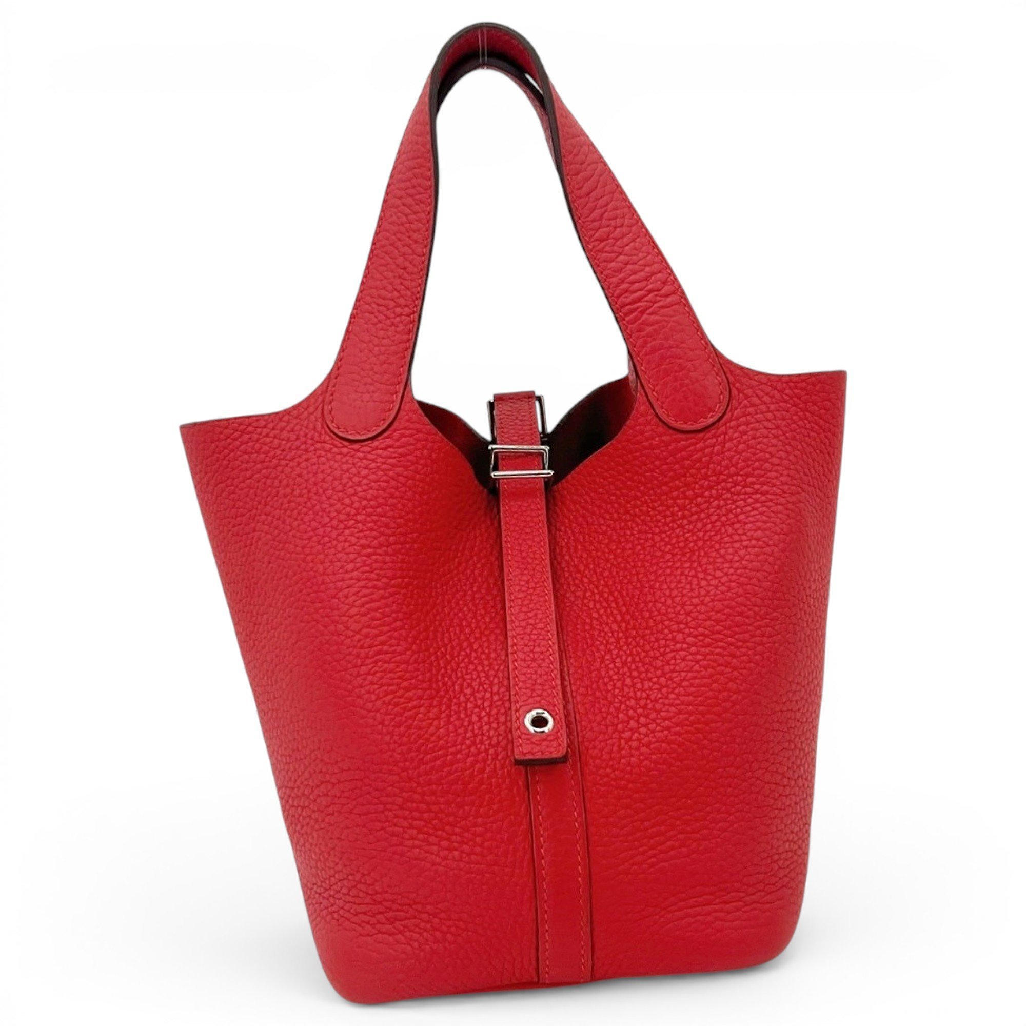 Picotin leather handbag