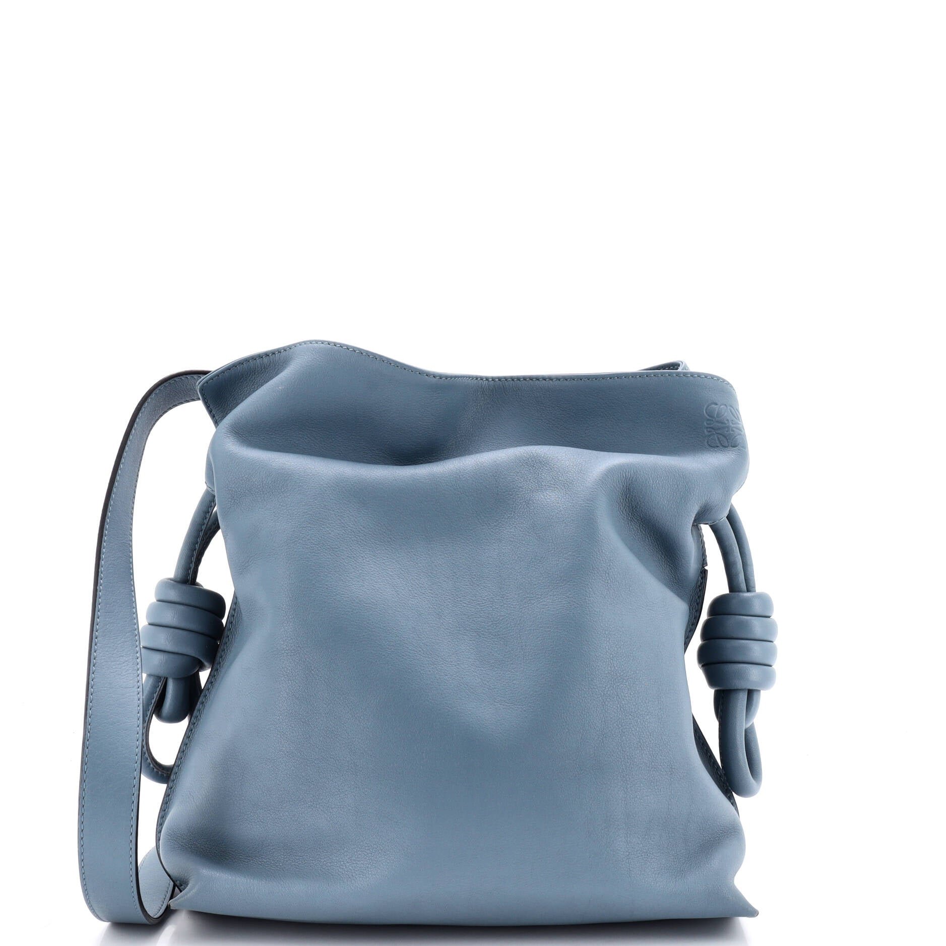 Flamenco Knot Bag Leather Medium
