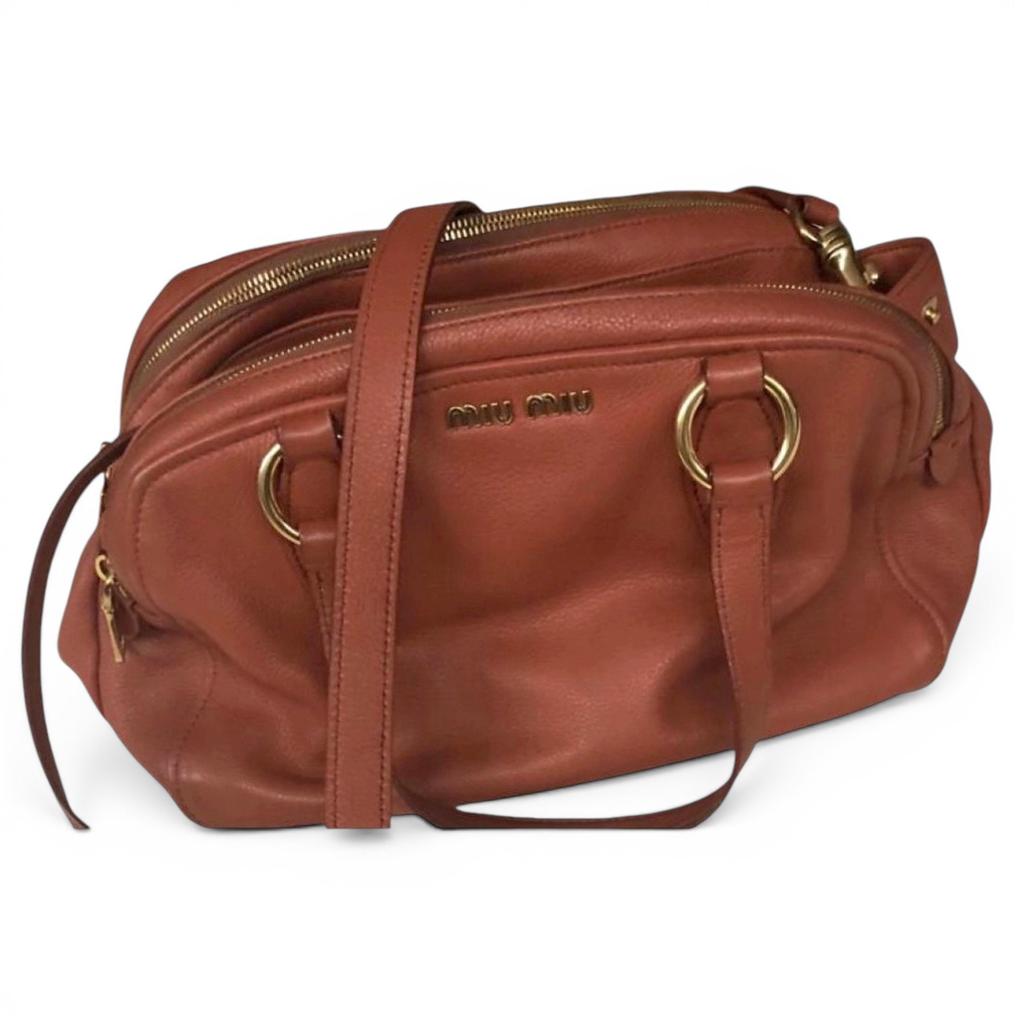 Leather handbag