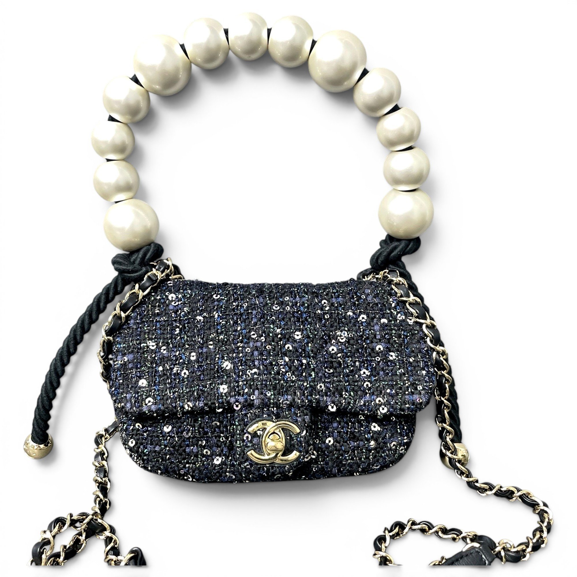 Timeless/Classique tweed crossbody bag