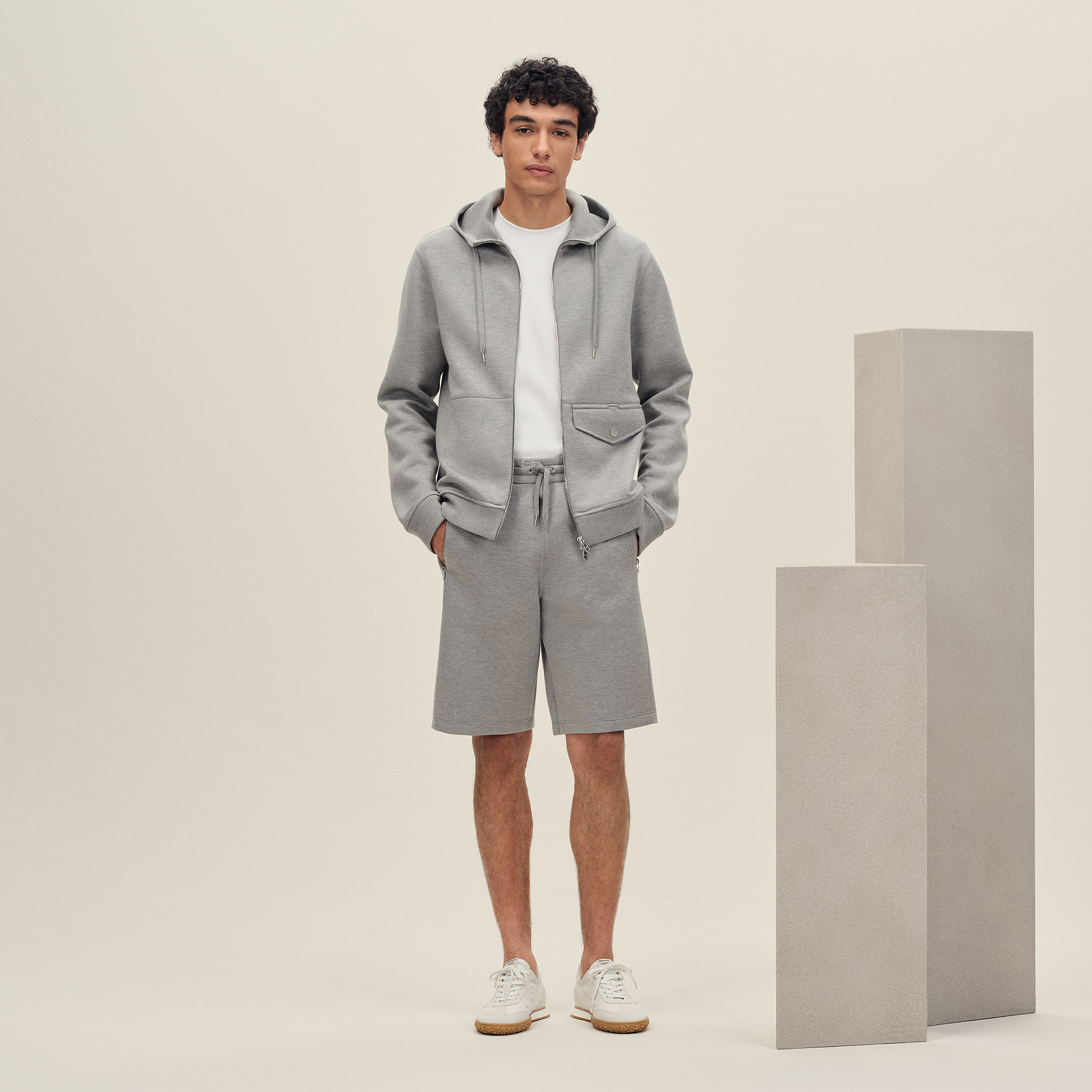 Voyage capsule hooded sweater