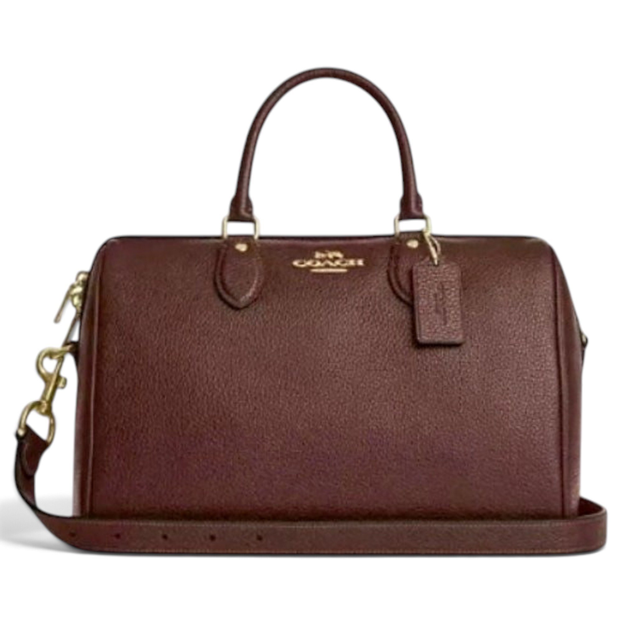 Leather satchel