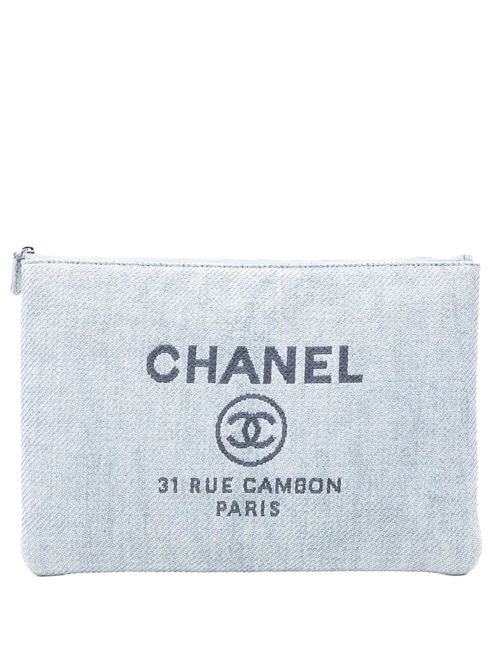 2014 Large Canvas Deauville O Case clutch bag