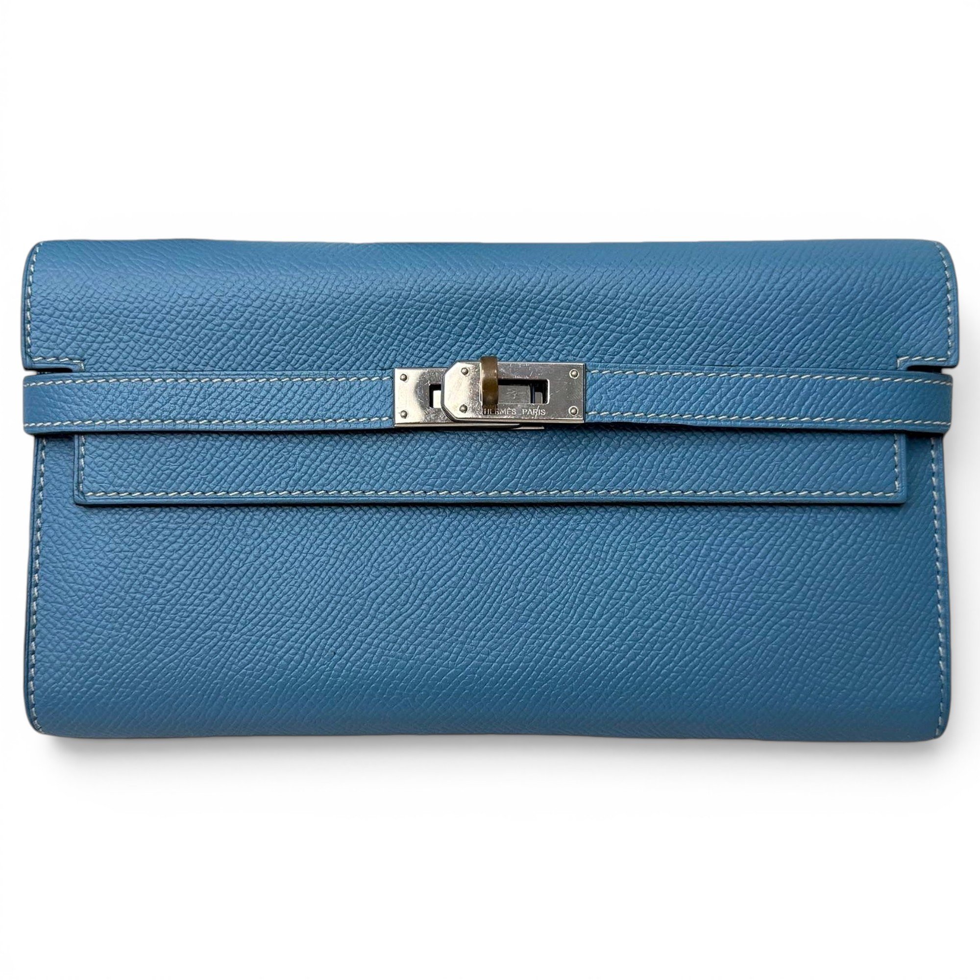 Kelly to go leather clutch bag