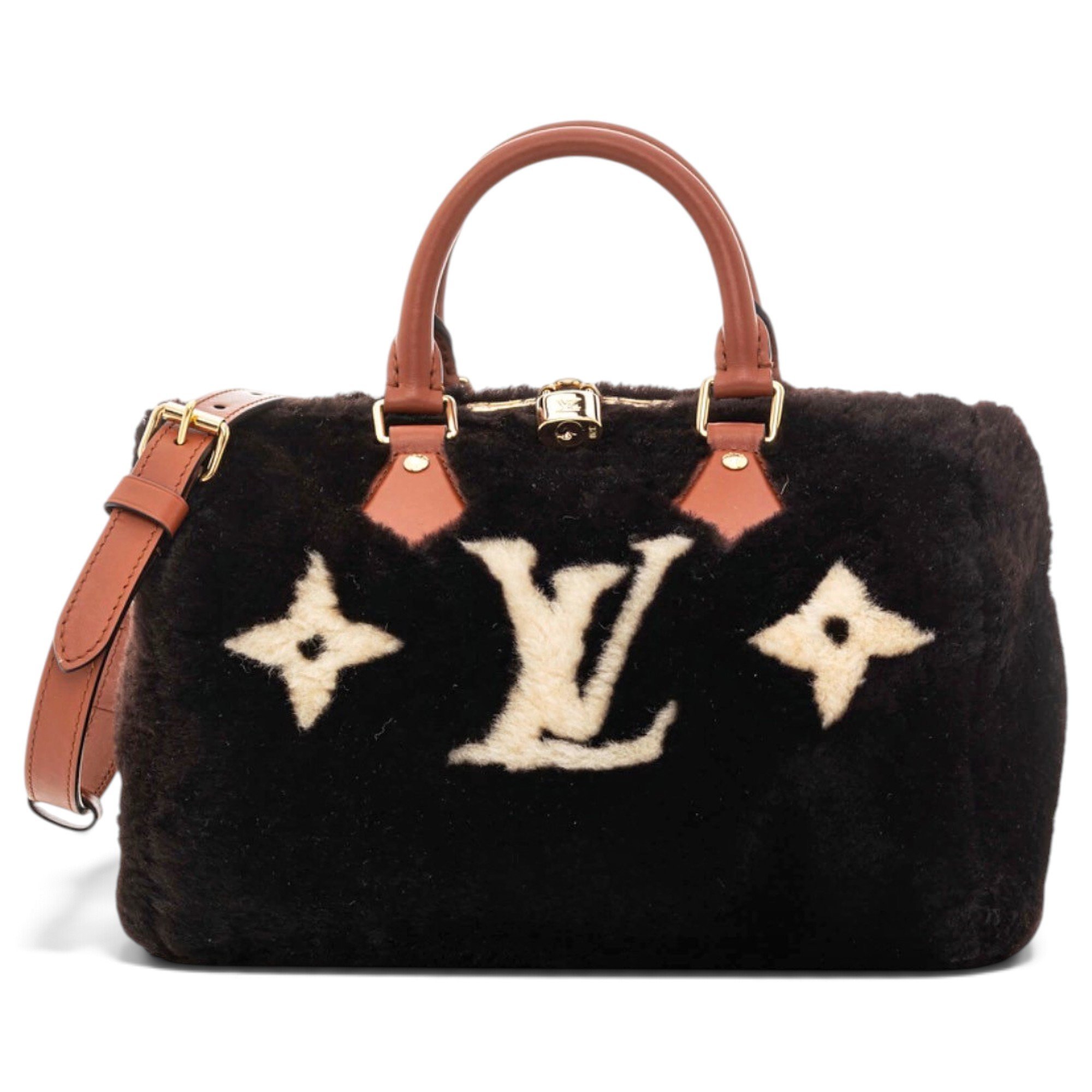 Speedy Bandoulière leather handbag