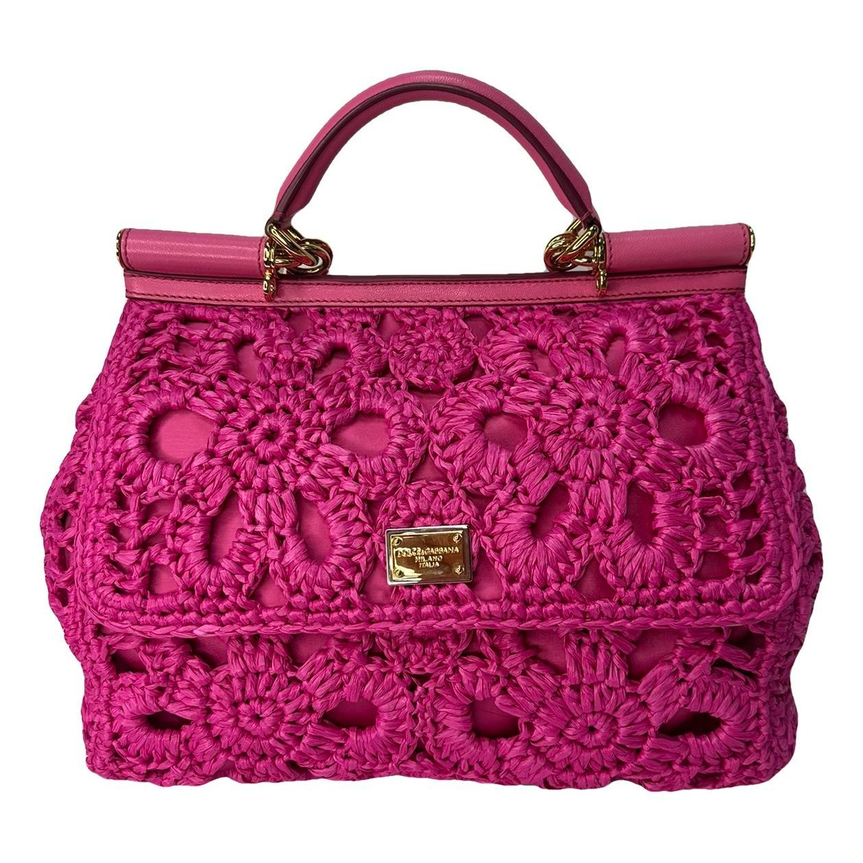 Sicily tweed handbag