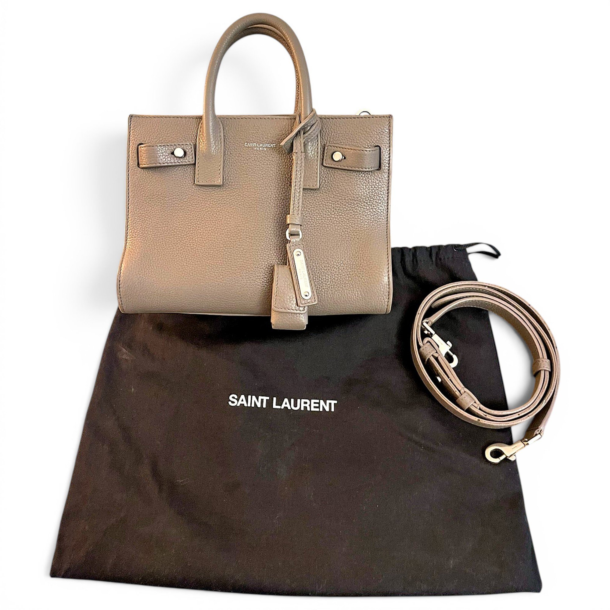 Sac de Jour leather tote