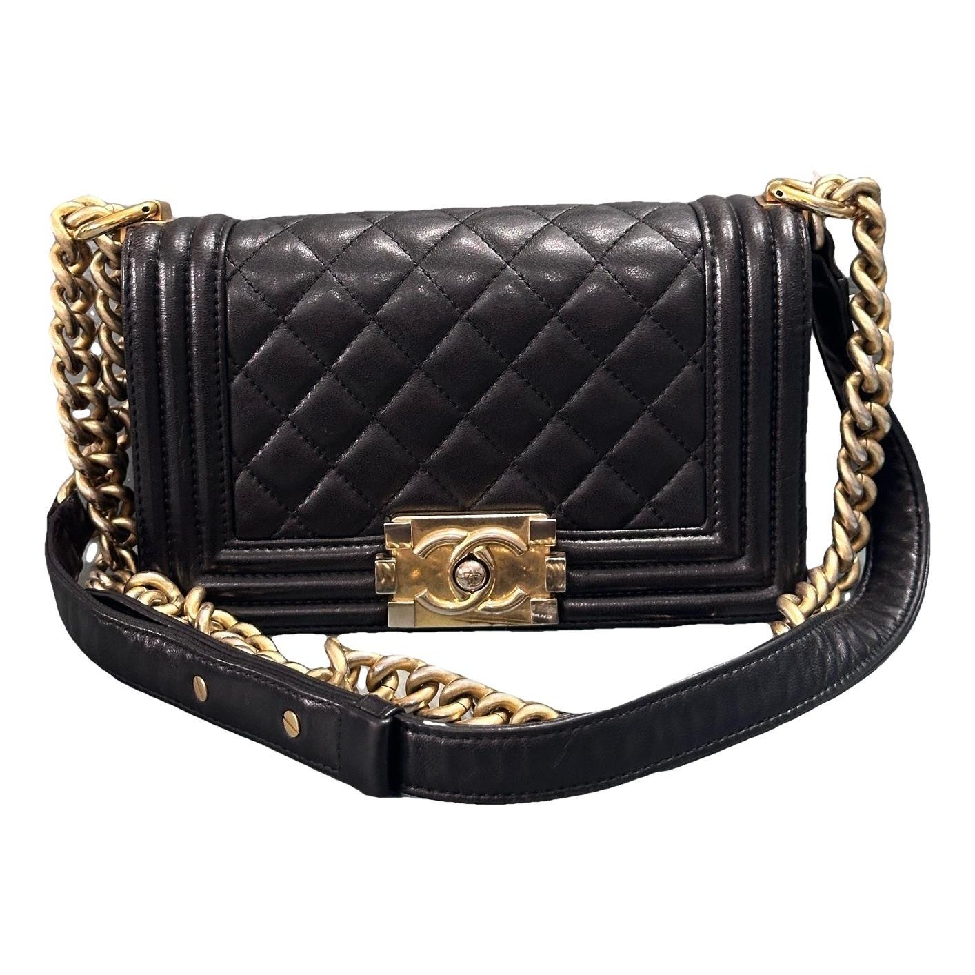 Boy leather crossbody bag