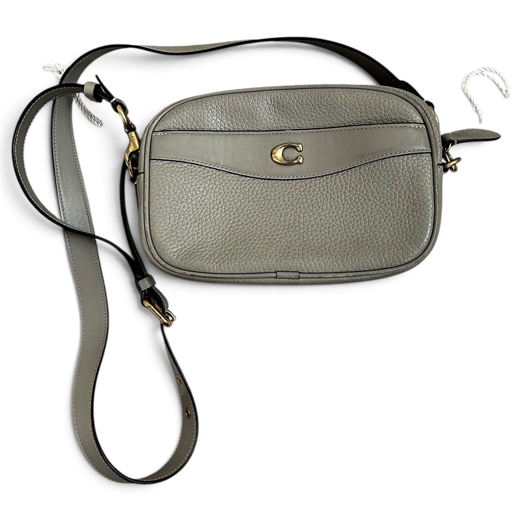 Leather crossbody bag