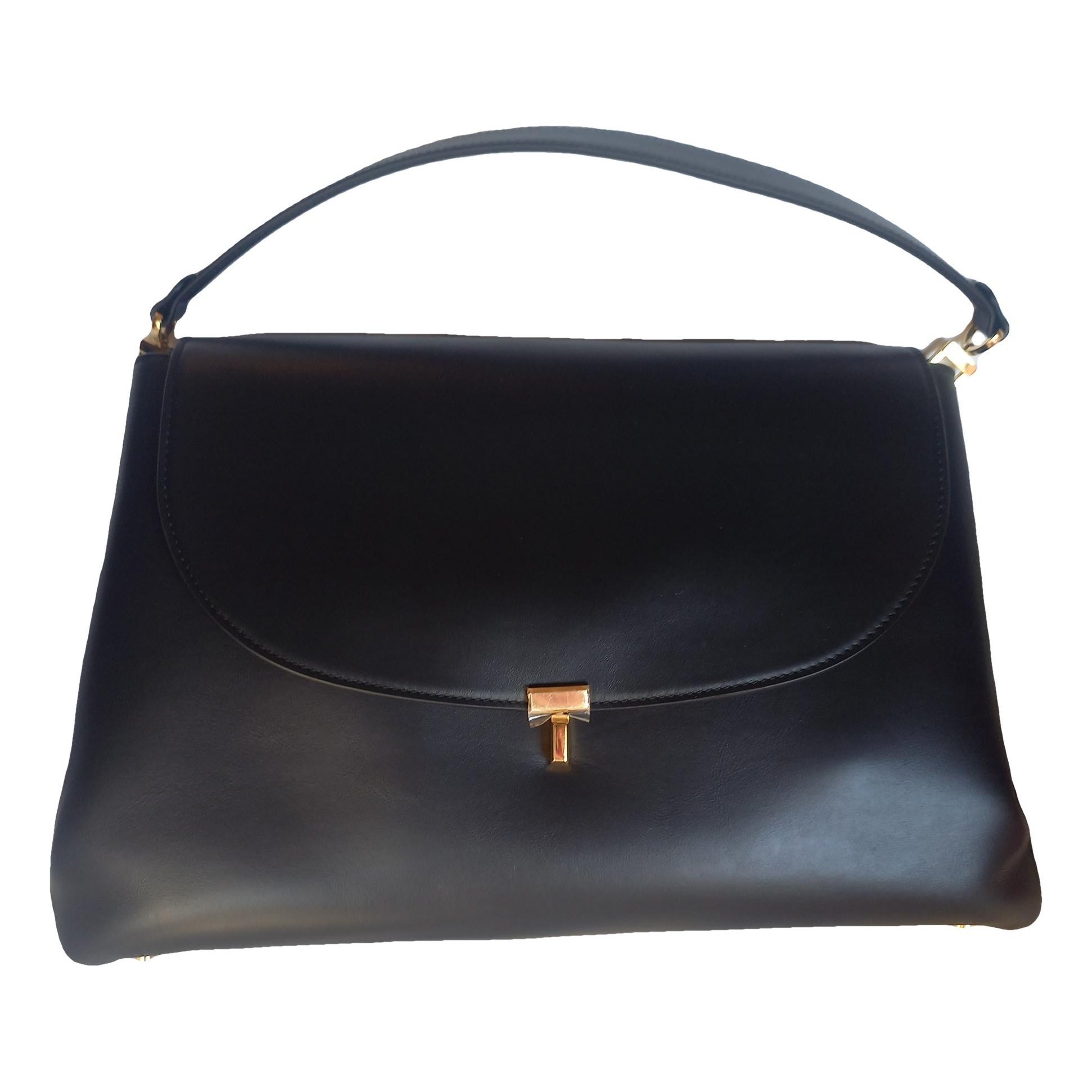T-Lock leather handbag