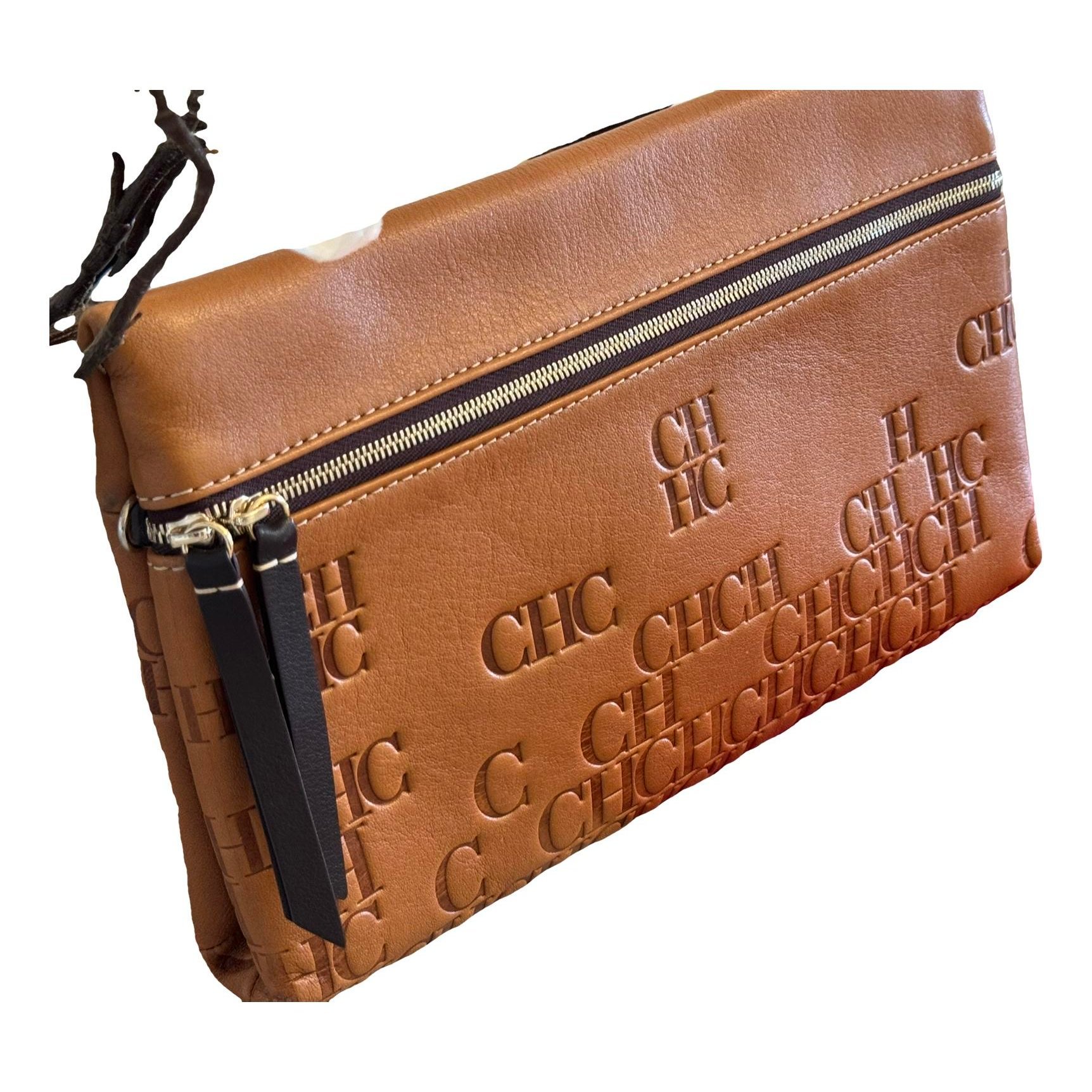 Carolina Herrera Leather clutch bag