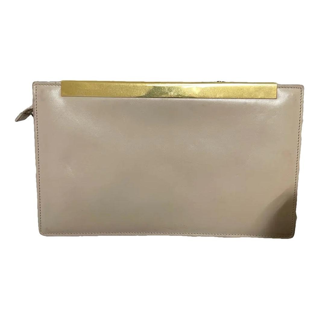 Kate monogramme leather clutch bag