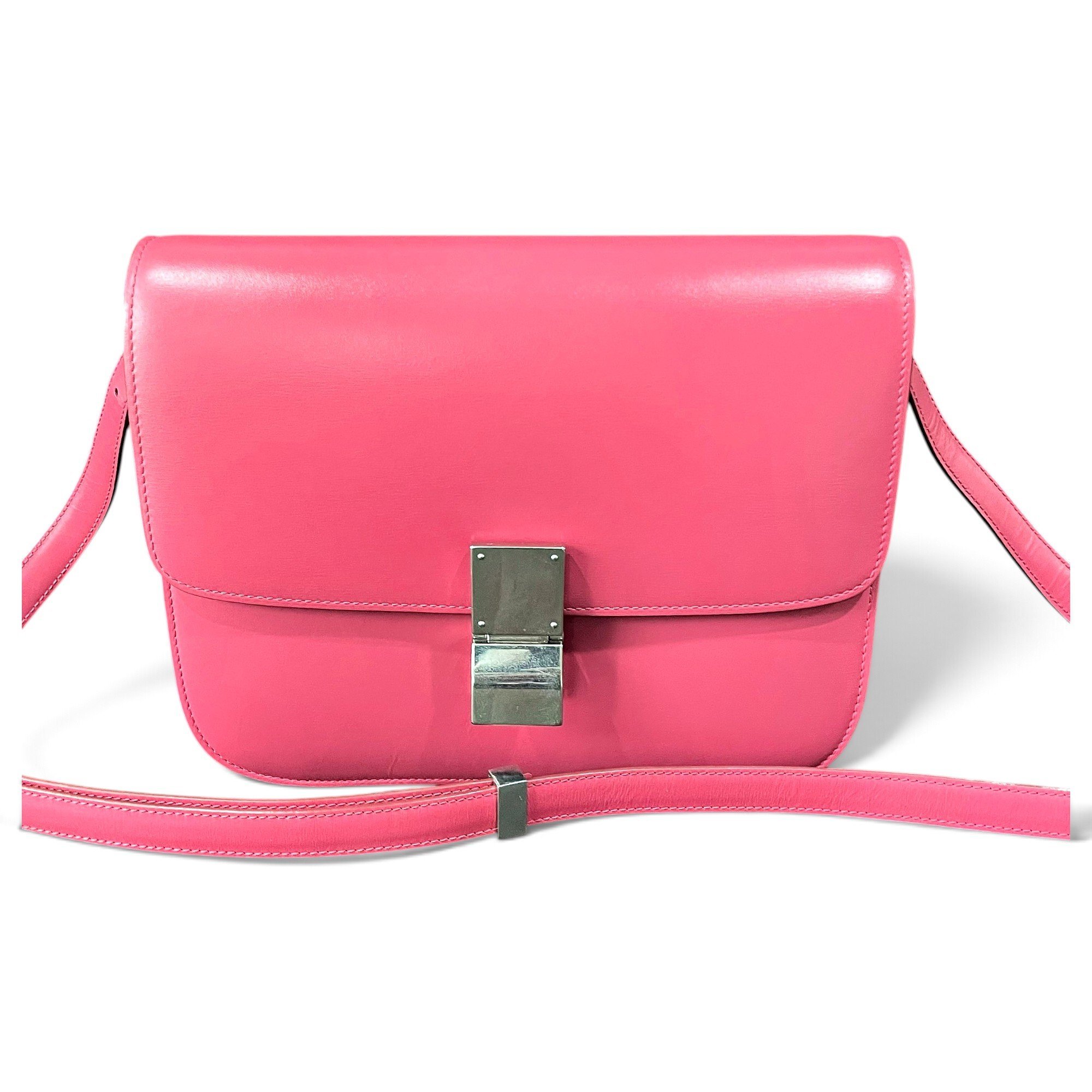 Classic leather handbag