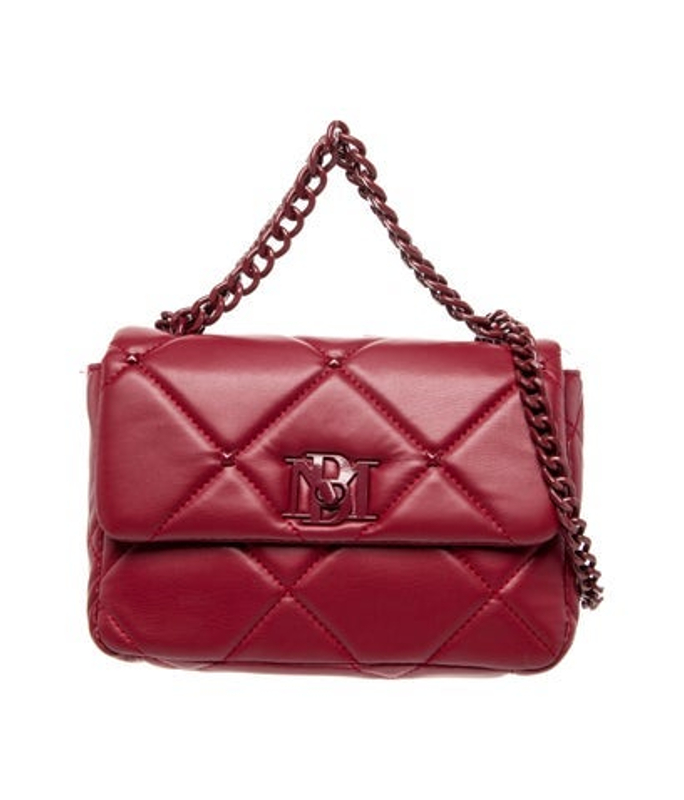 Badgley Mischka Mischka Leather Top Handle Bag