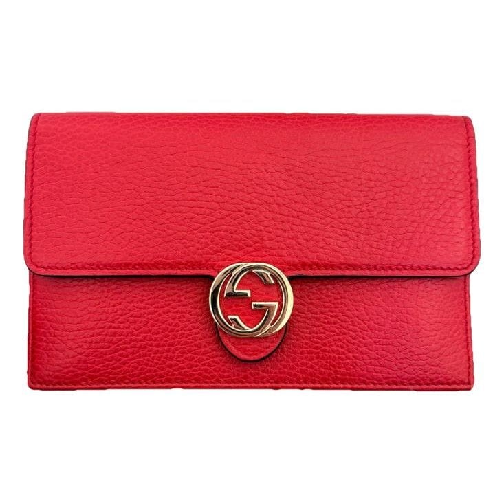 Leather crossbody bag