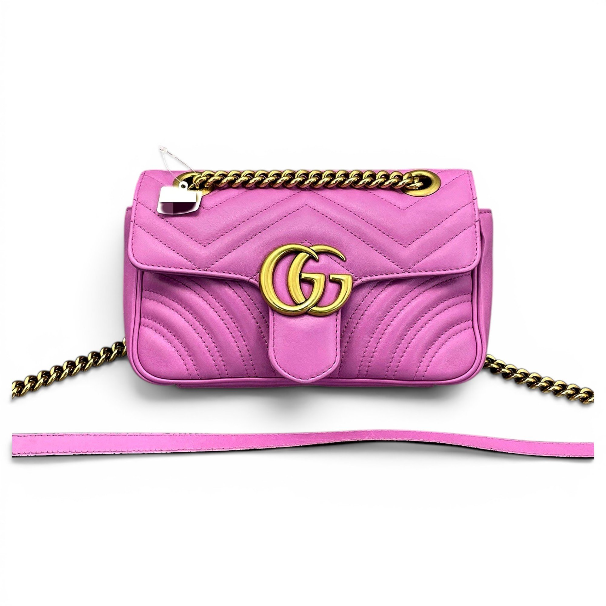 GG Marmont Flap leather crossbody bag