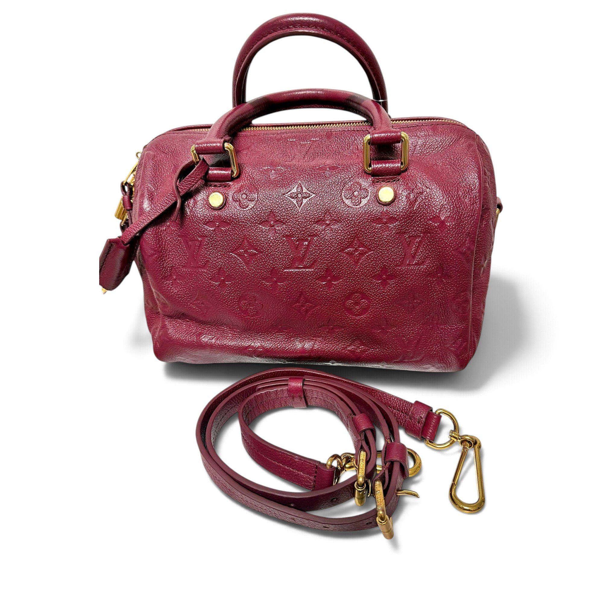 Speedy Bandoulière leather crossbody bag