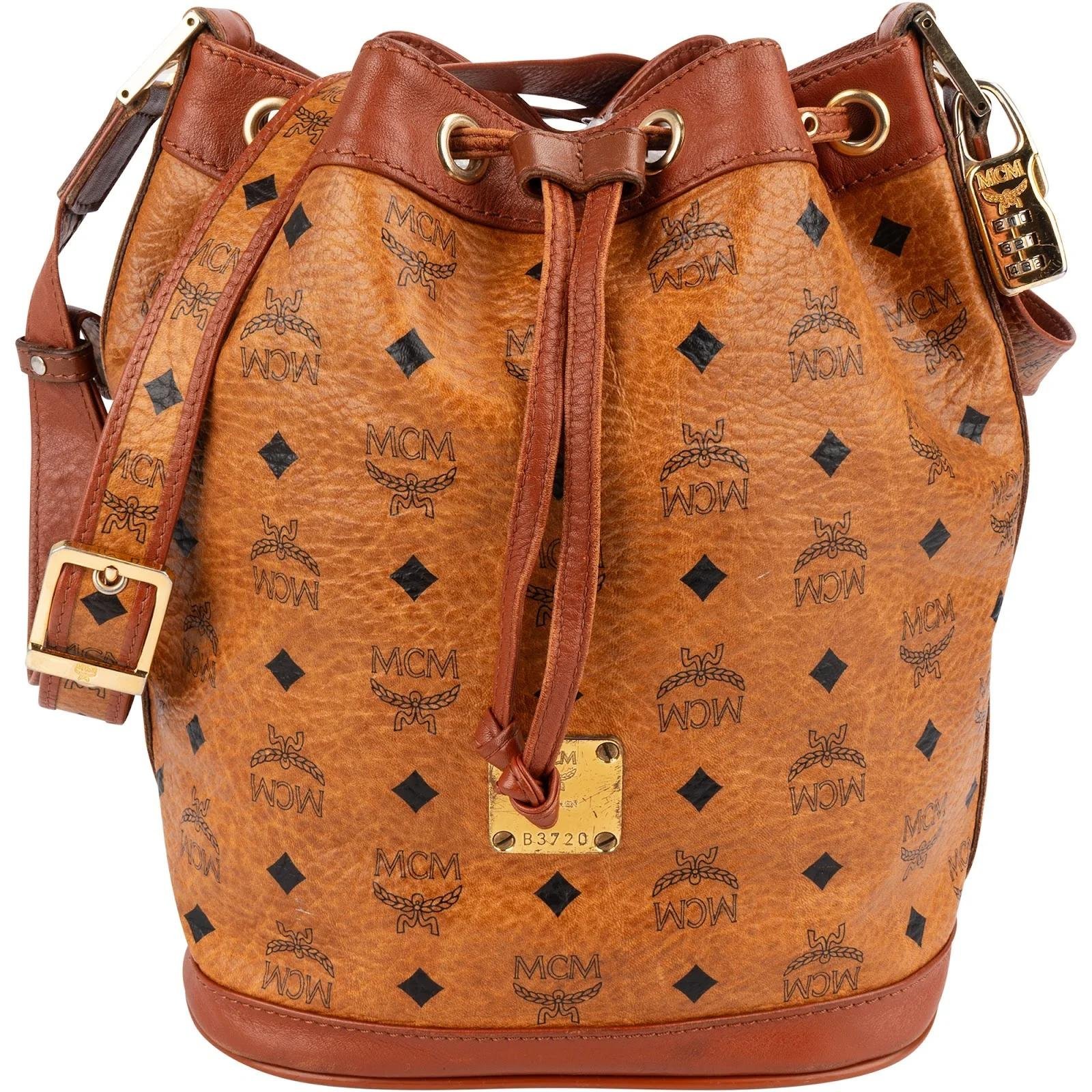 Heritage Drawstring leather crossbody bag