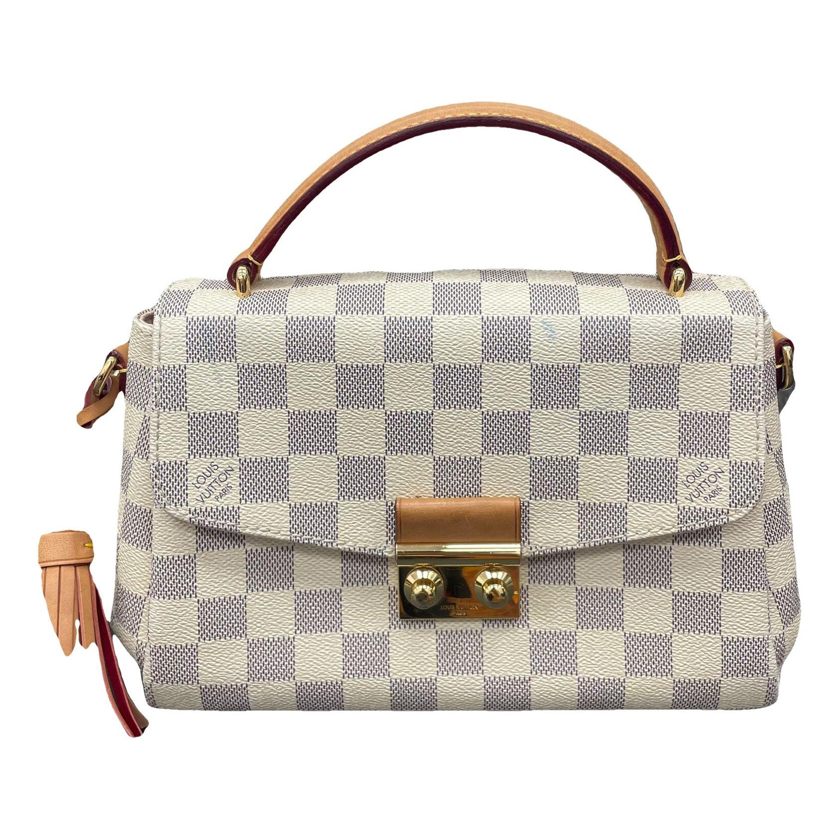 Croisette leather handbag