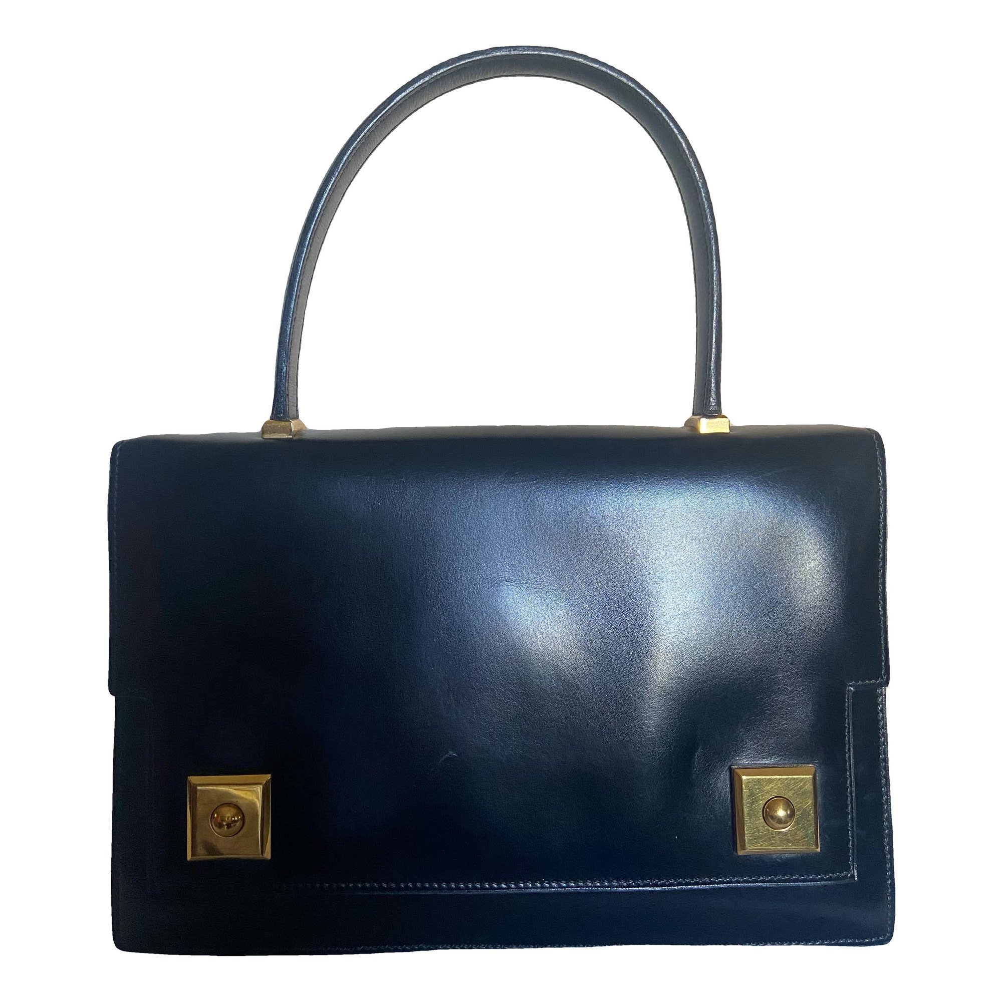 Piano leather handbag