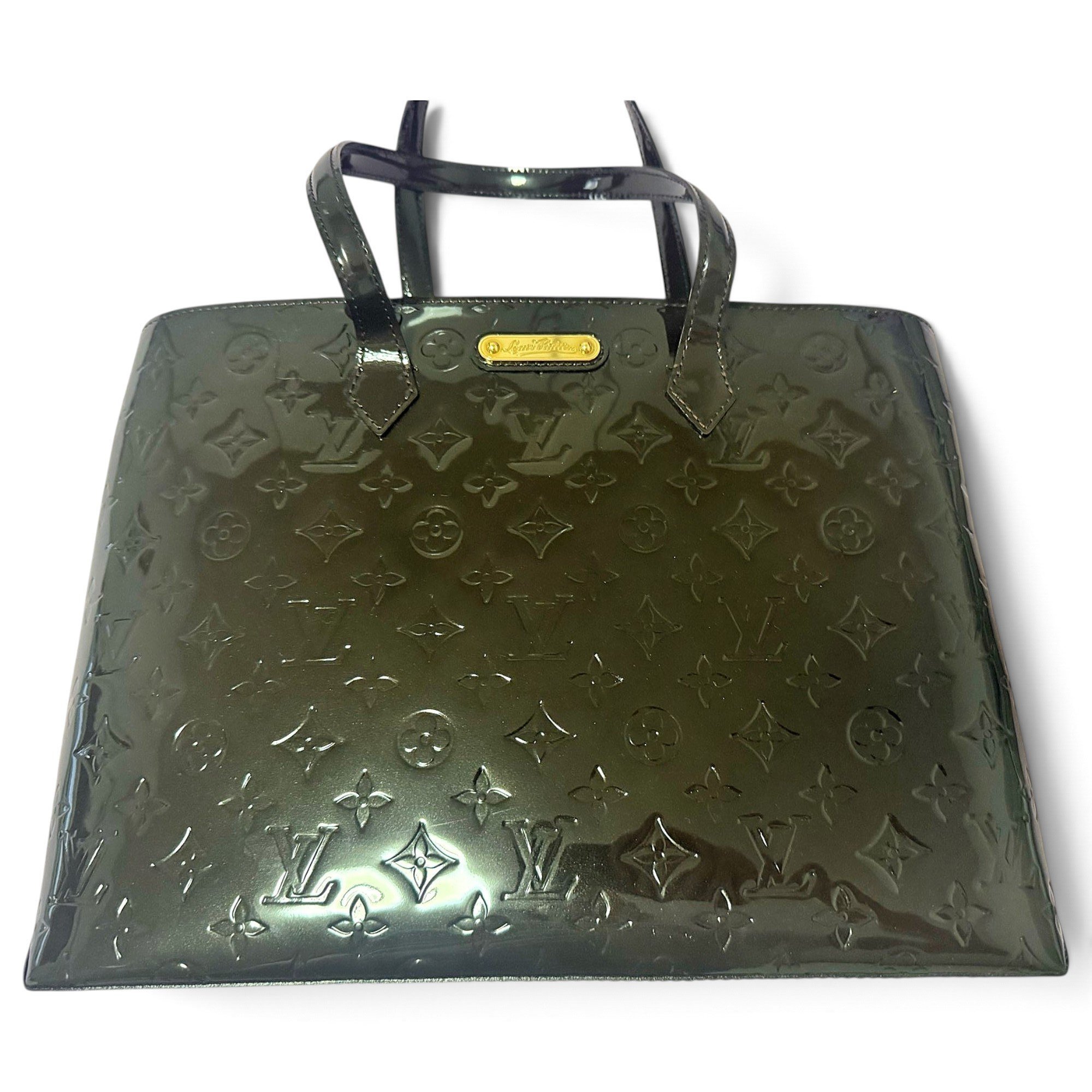 Wilshire patent leather tote