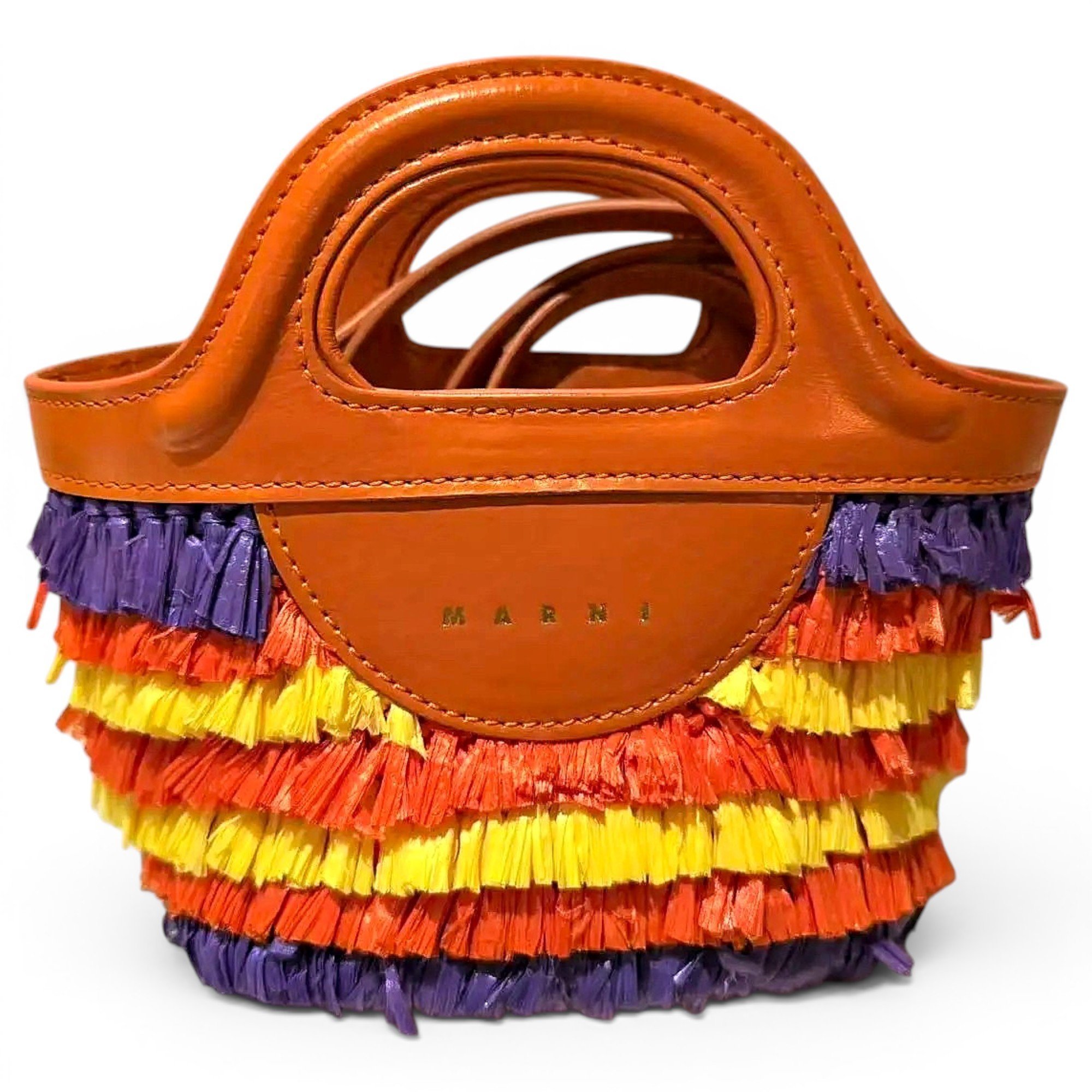Marni Tropicalia leather crossbody bag